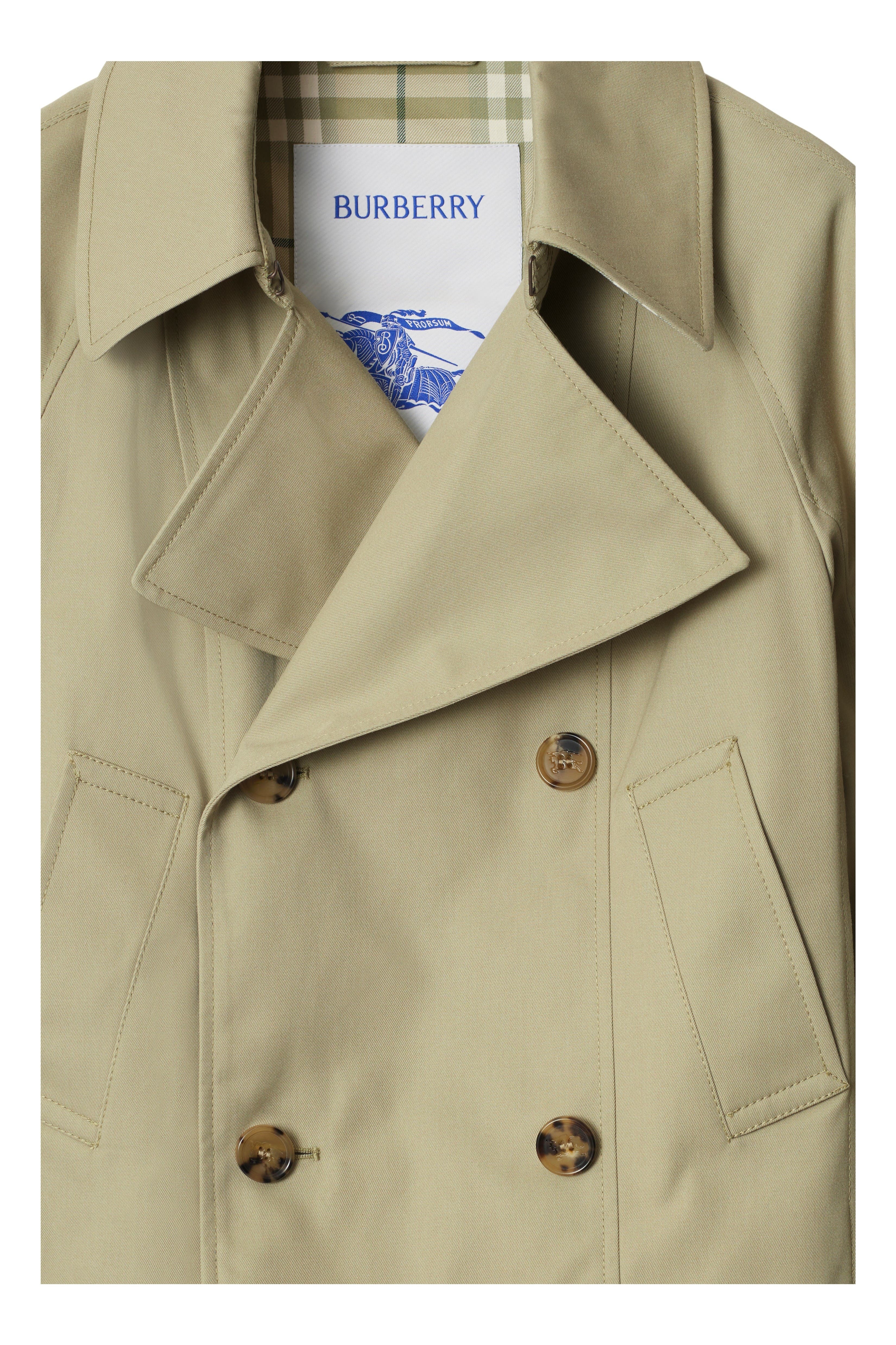 burberry Cotton Blend Trench Jacket in Skylark at Nordstrom - 6