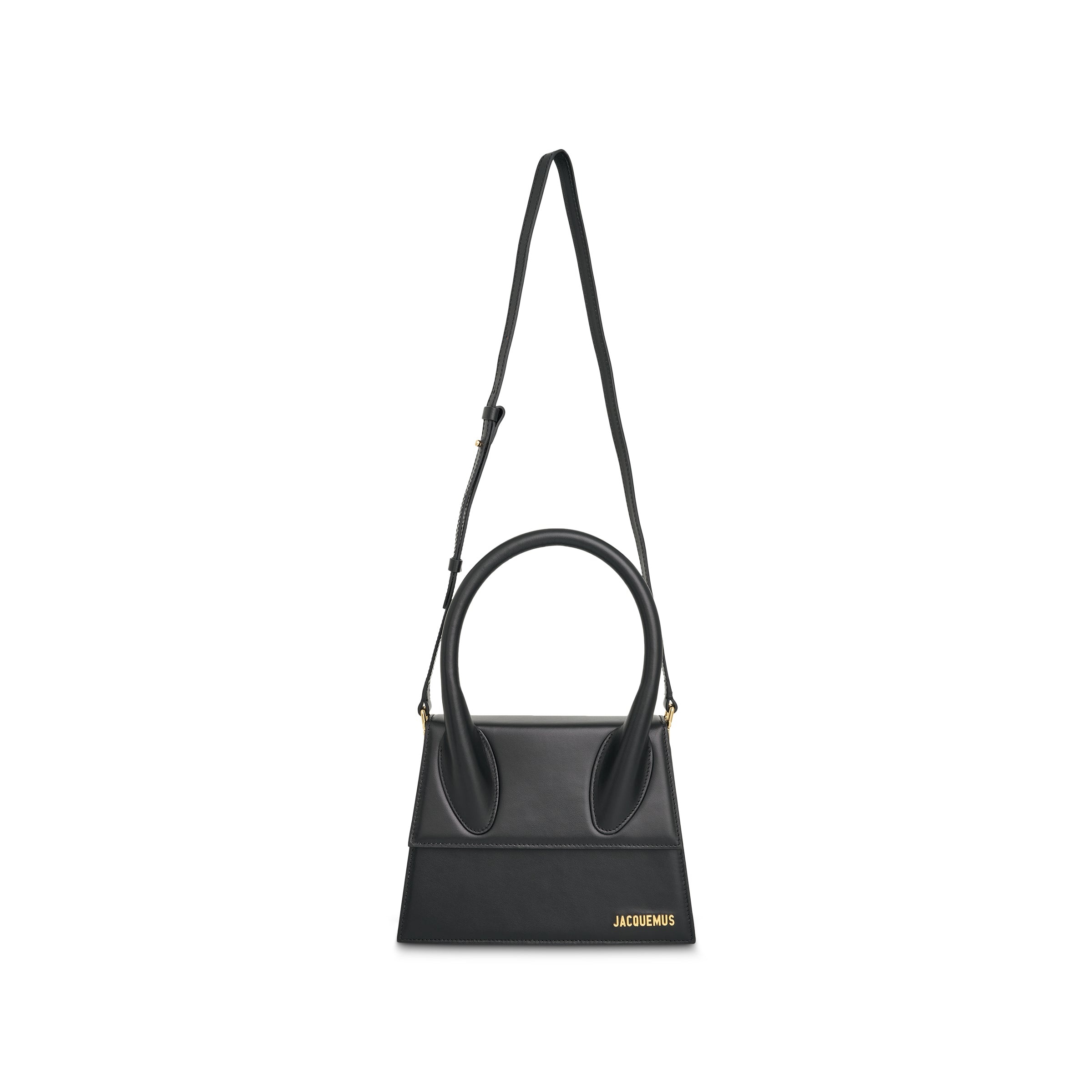 Le Grand Chiquito Leather Bag in Black - 1