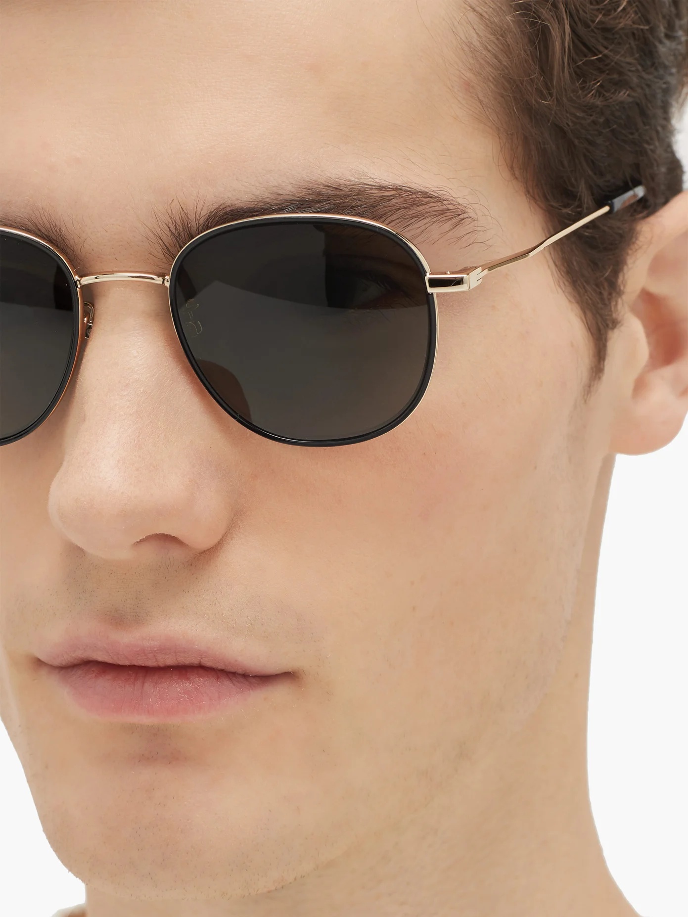 Round metal sunglasses - 3