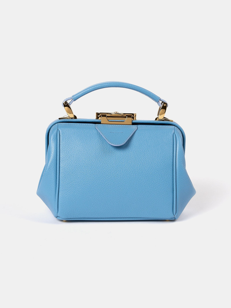 The Mini Sophie - Cloud Blue Calf Grain 1