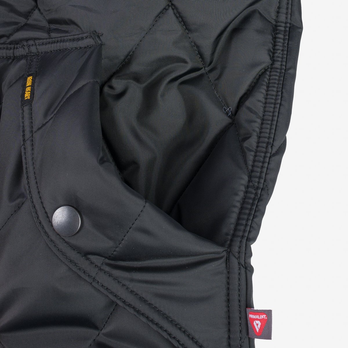 IHJ-127-BLK Primaloft® Quilted Rider's Jacket - Black - 15