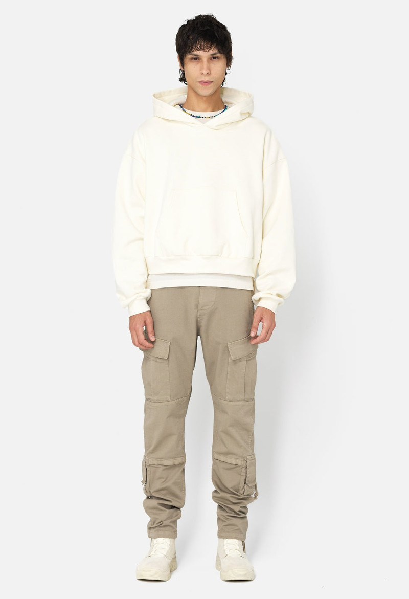 John Elliott STUDIO FLEECE TILTED HOODIE outlook