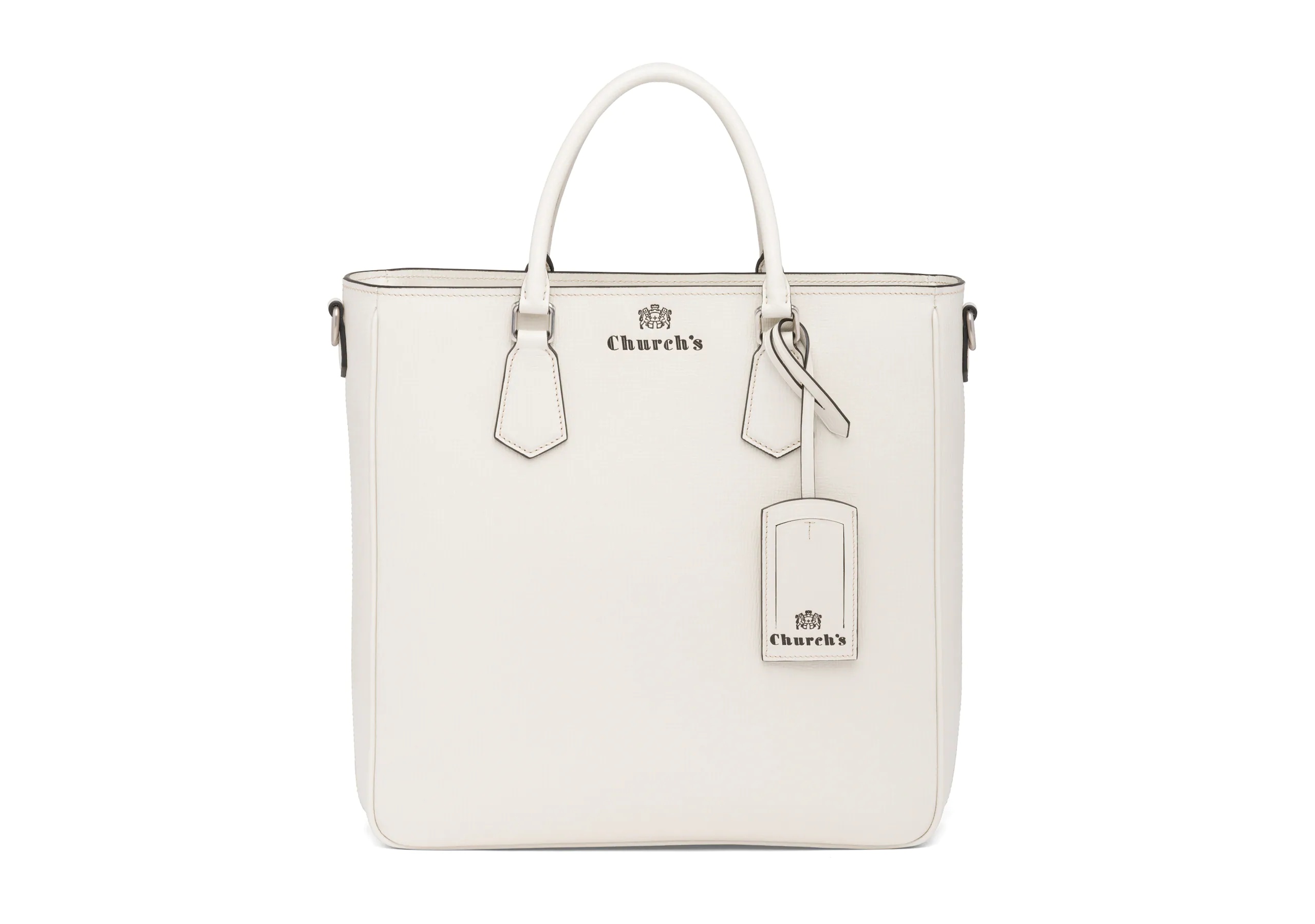 Guilford
St James Leather Tote Bag Chalk white - 1