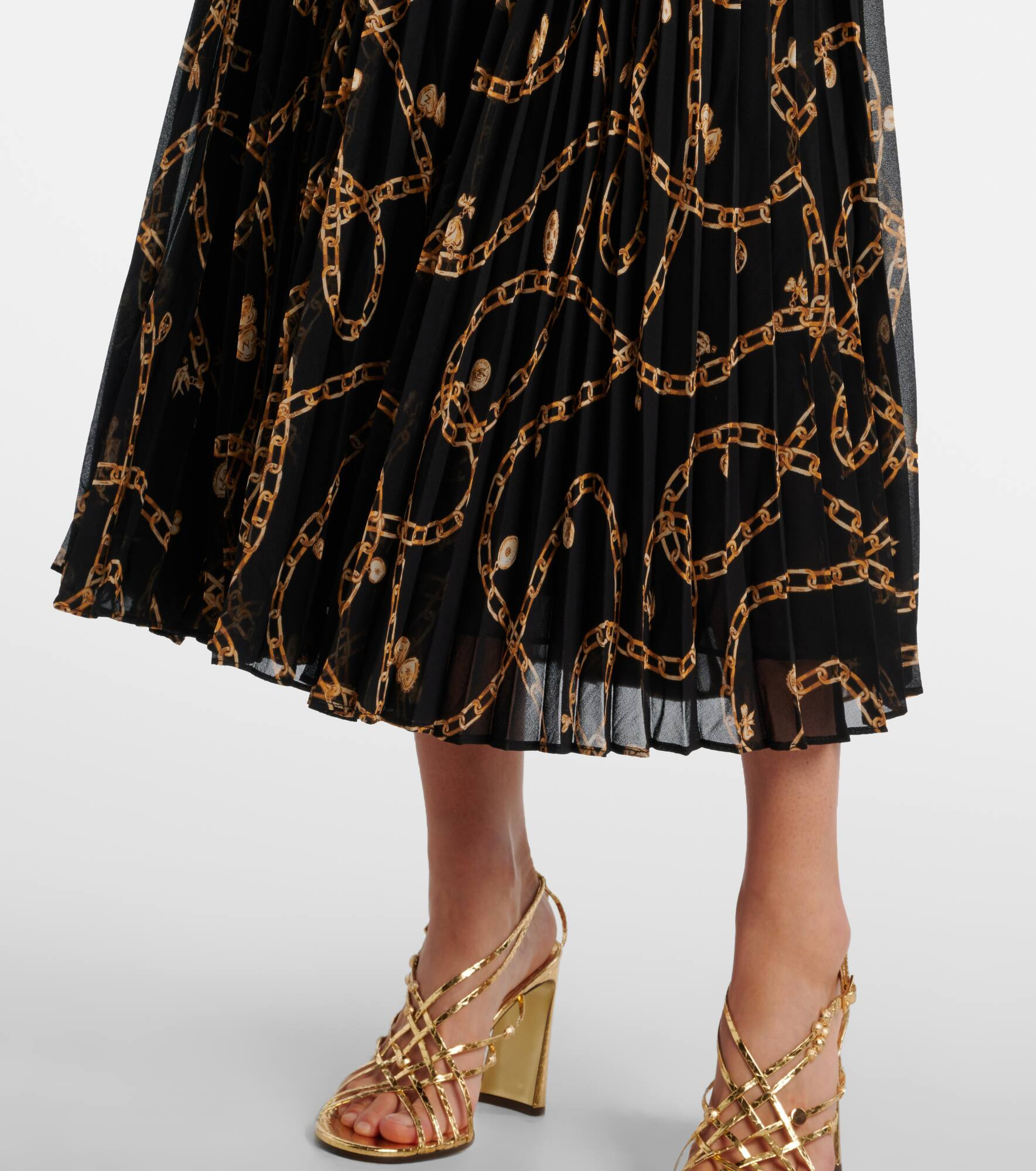 Sunray printed midi dress - 6