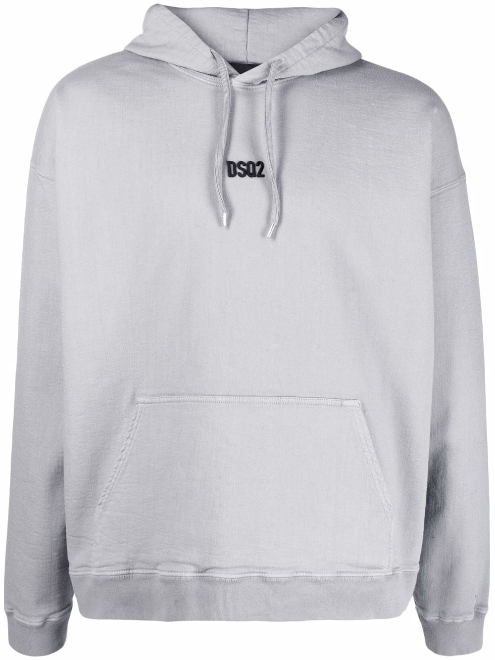 logo-print pullover hoodie - 1