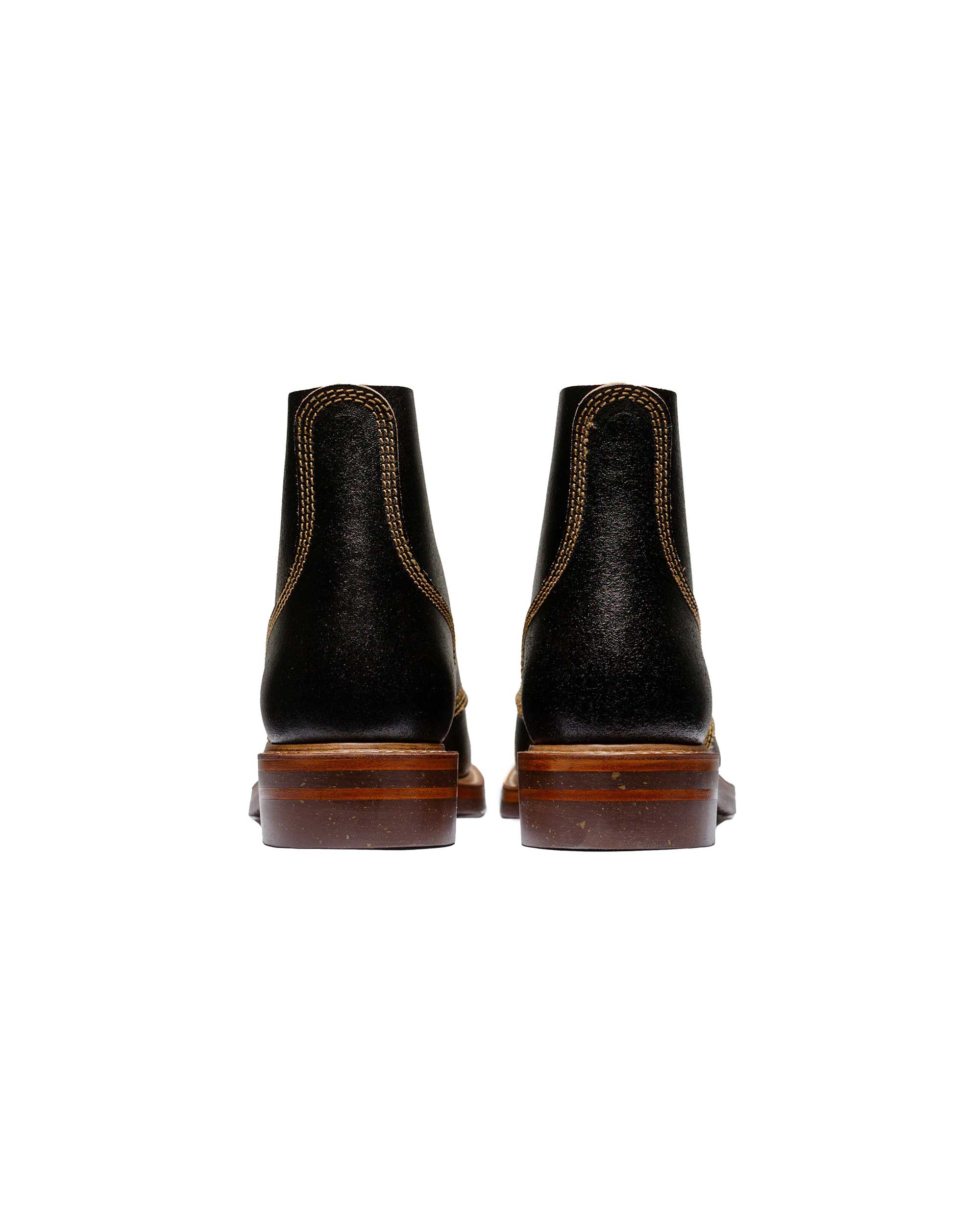 M-43 Service Shoes Horween Waxed Flesh Dark Brown - 4