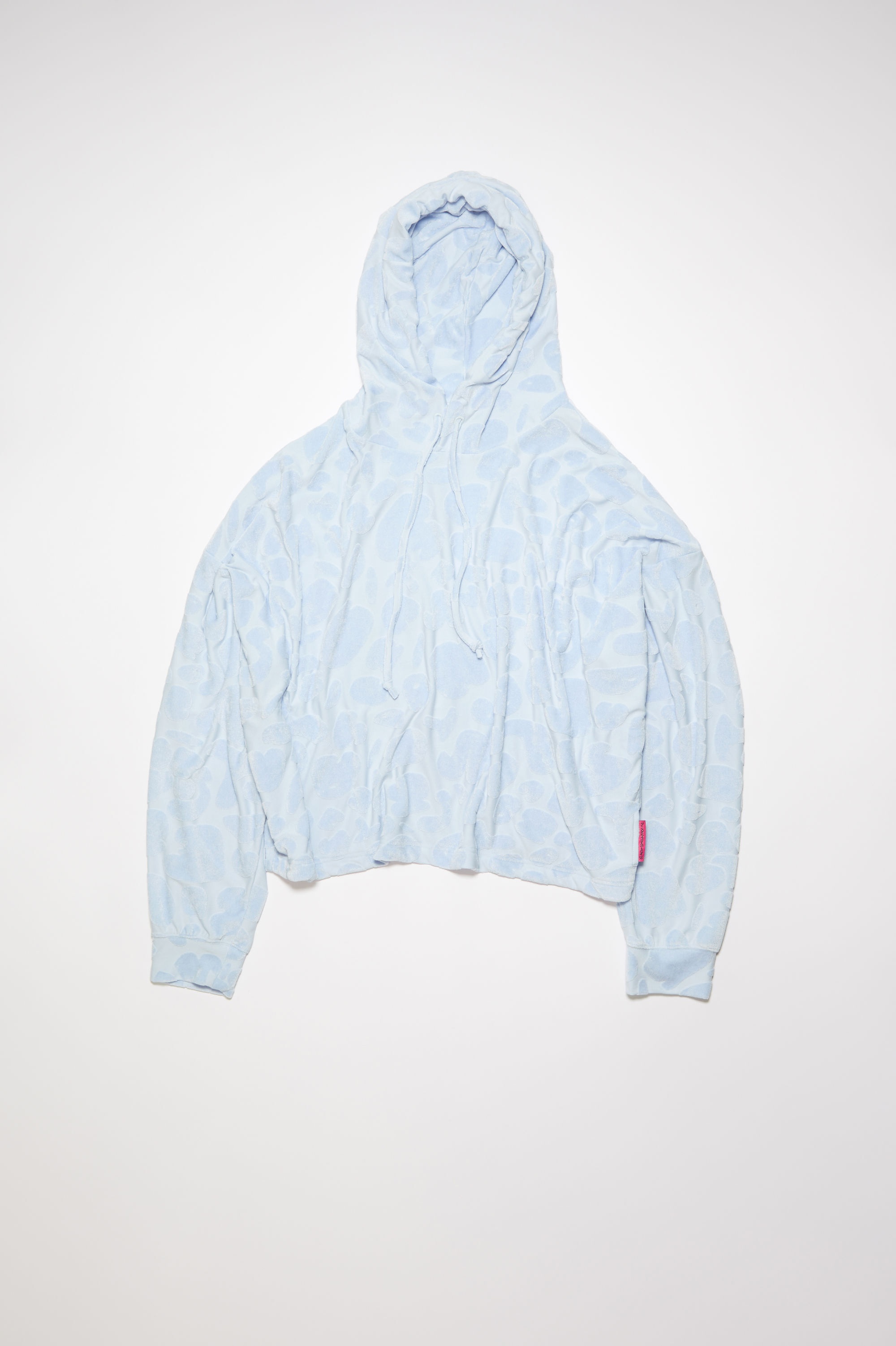Jacquard hoodie - Pale blue - 6