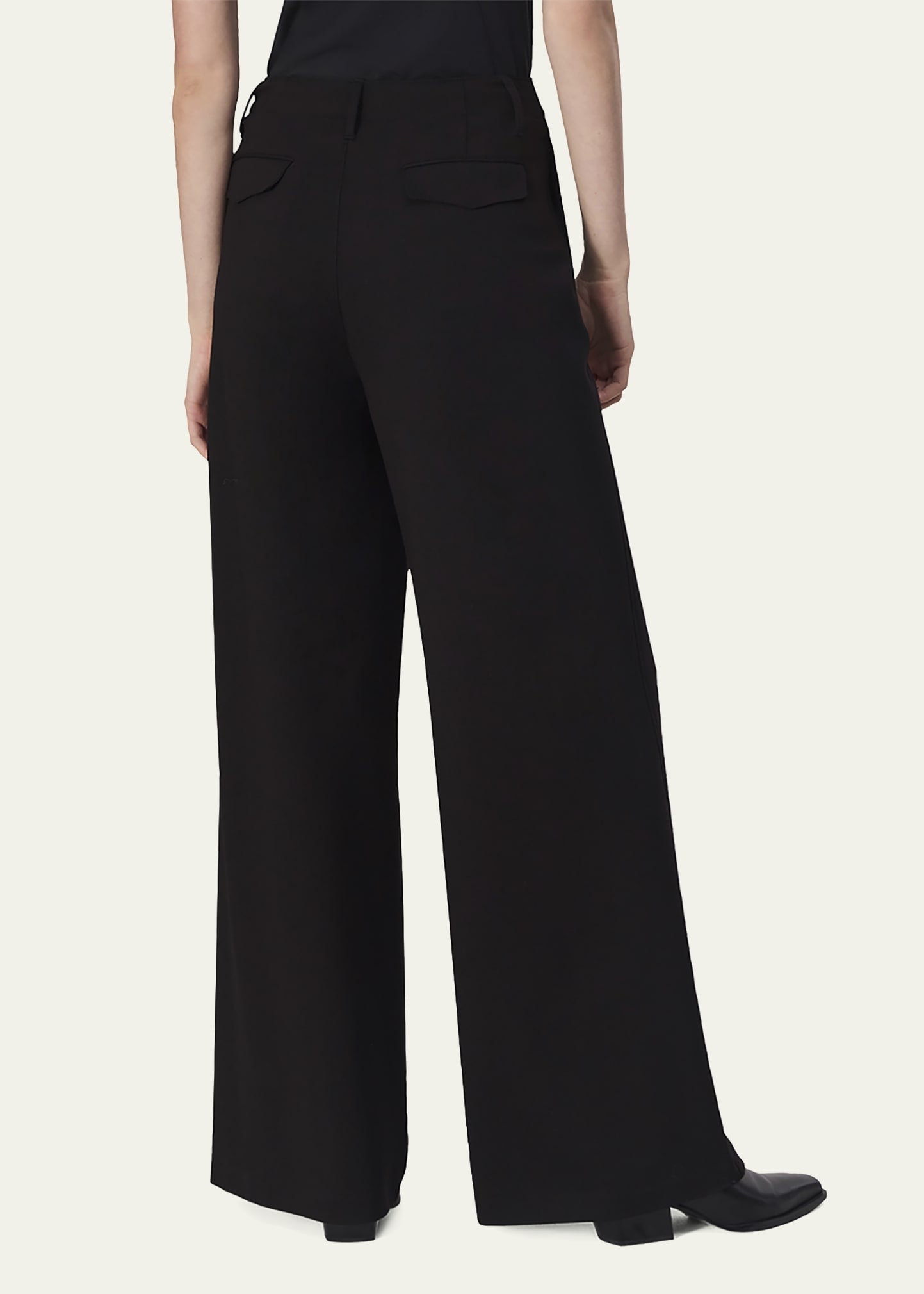 Sofie Wide-Leg Ponte Pants - 3