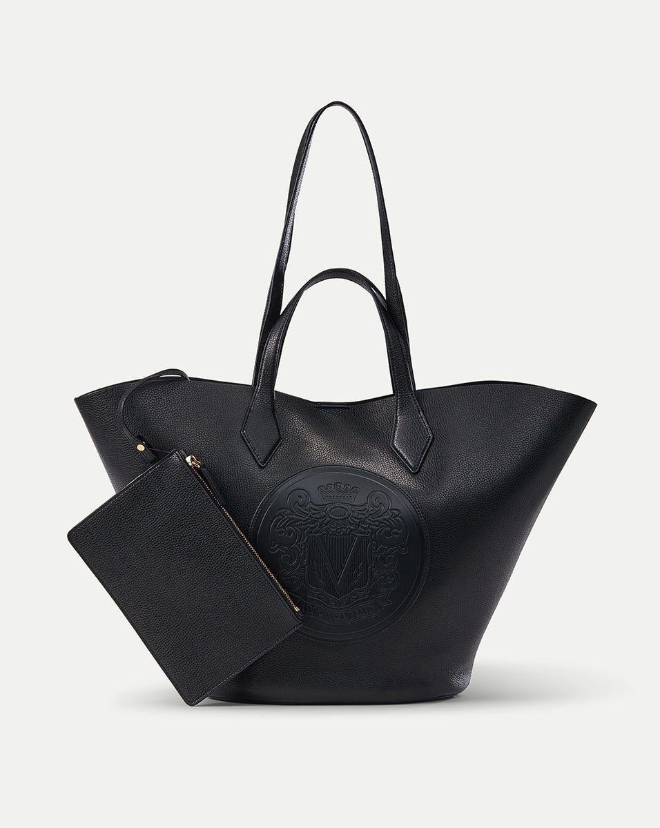 LARGE CREST TOTE - 5