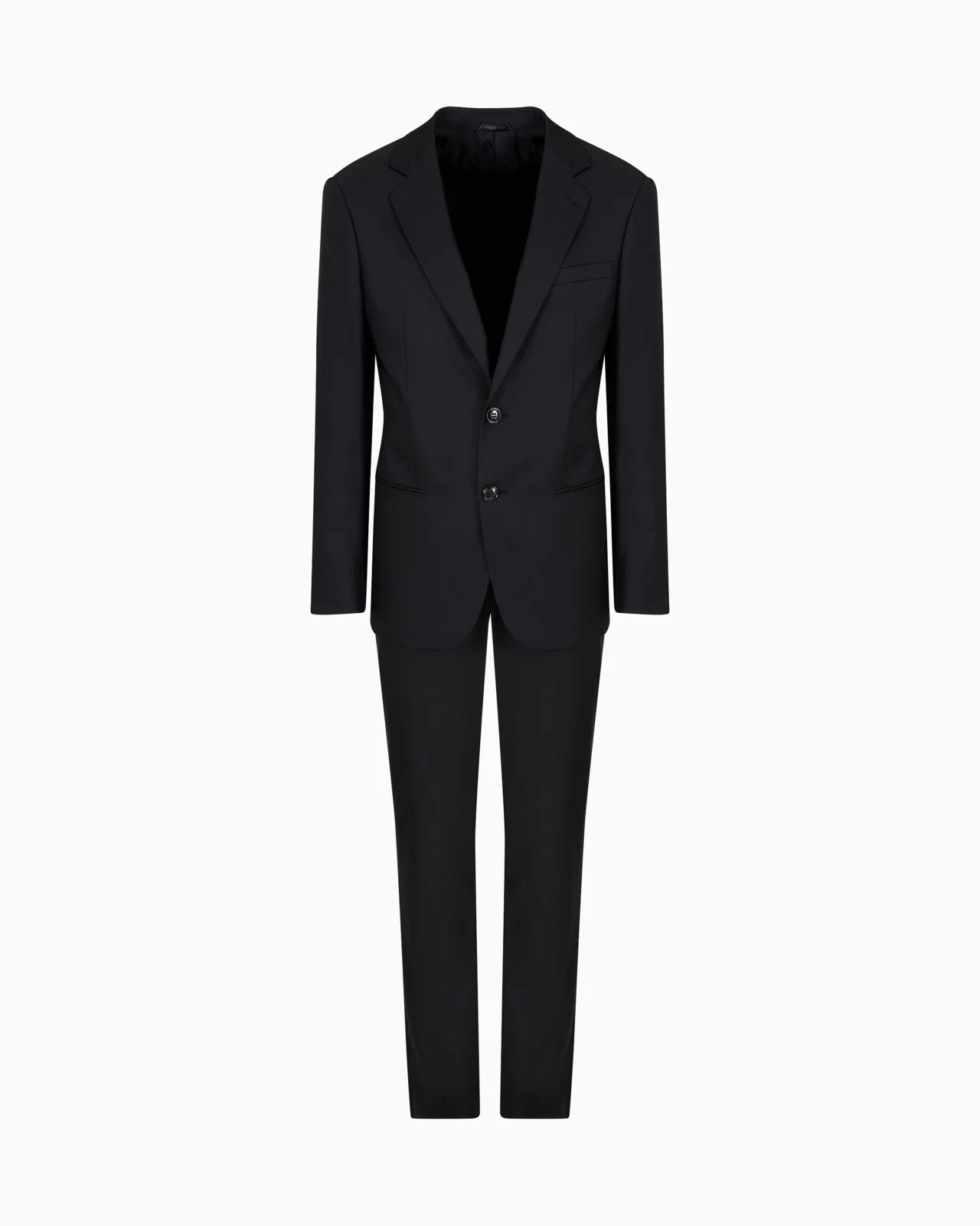 Soho Line single-breasted suit in wool and cashmere - 1