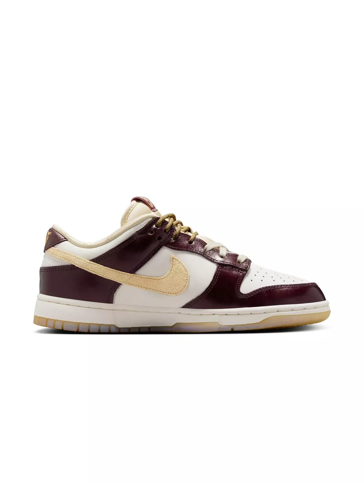 Dunk Low LX "Sail/Team Gold/Burgundy Crush" Women's Shoe - 2