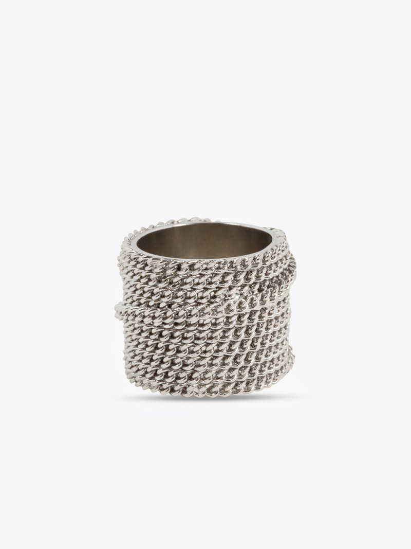 Dries Van Noten STACKED CHAIN RING outlook