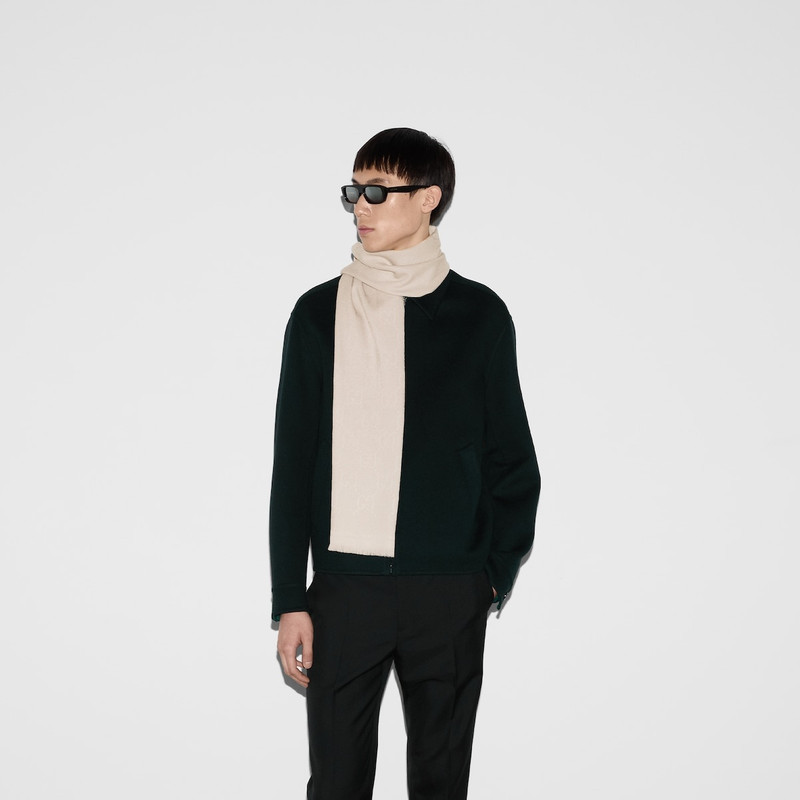 GG wool jacquard scarf 3