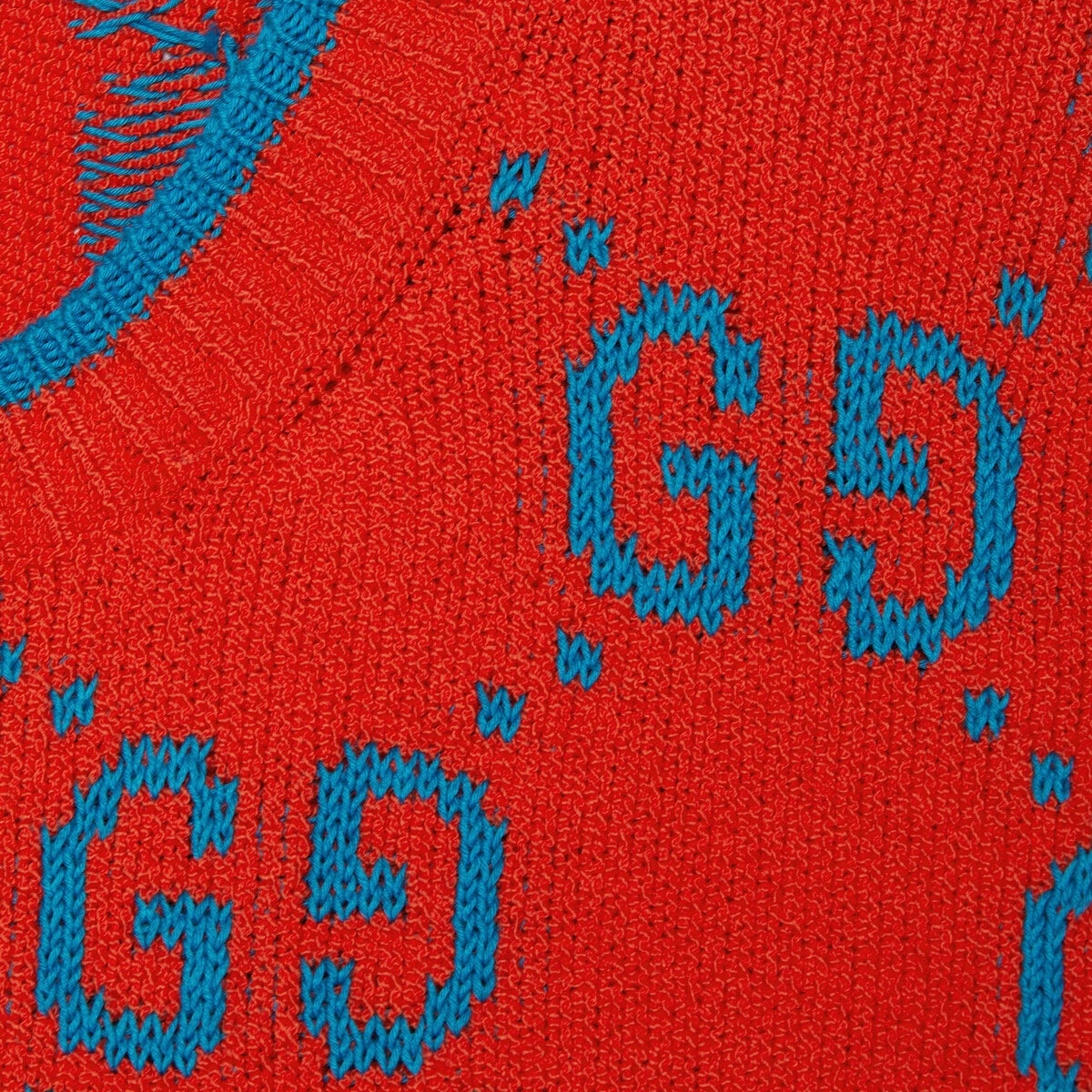 GG knit cotton jacquard sweater - 4