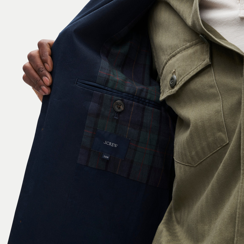 Rivington car coat in water-resistant cotton twill 8