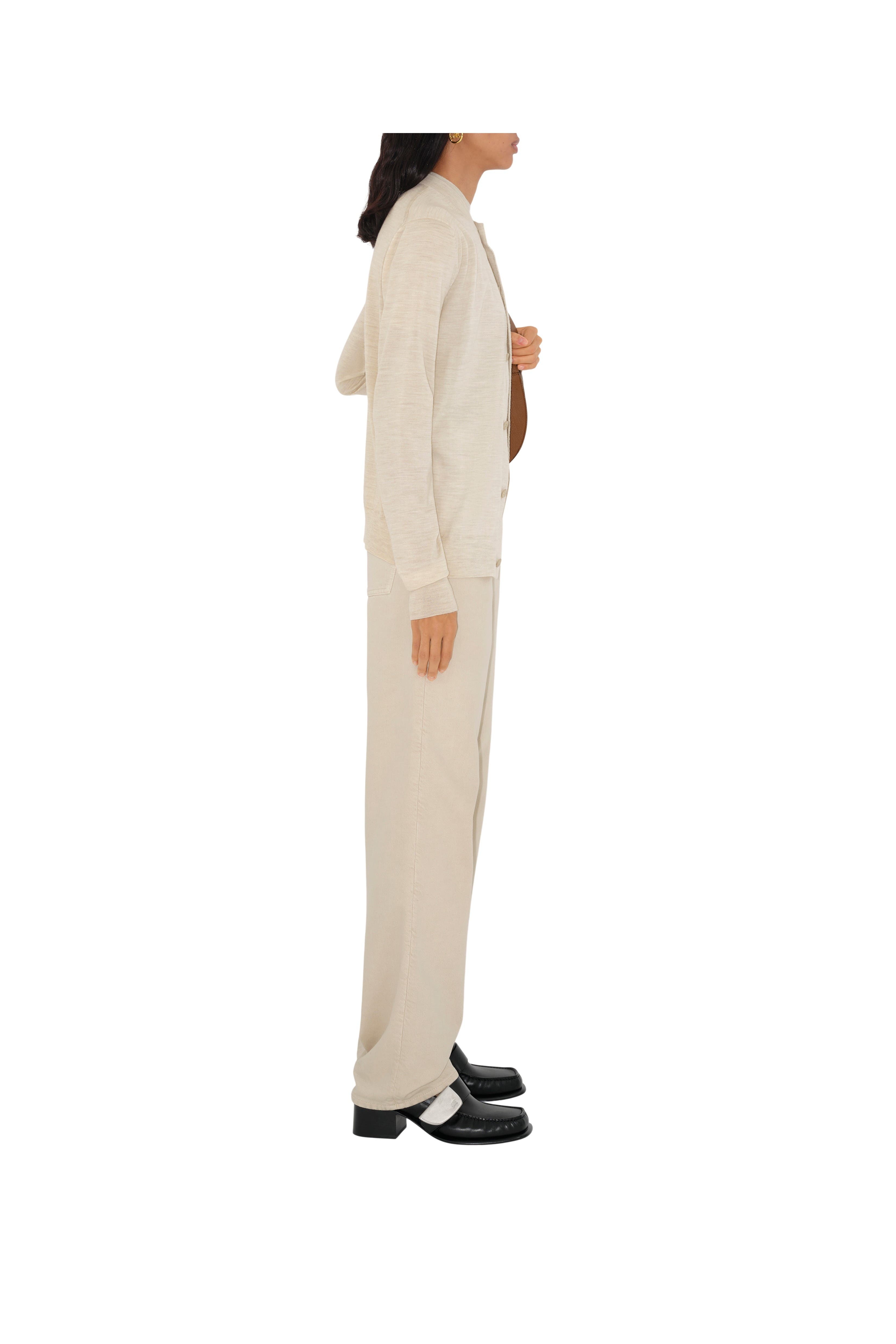 burberry Wool Cardigan in Nutmeg at Nordstrom - 3