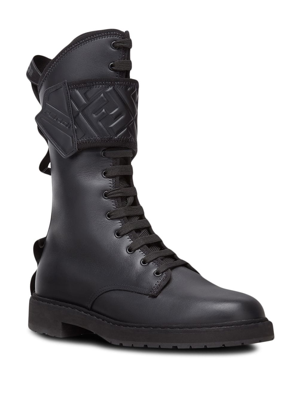 high ankle biker boots - 2