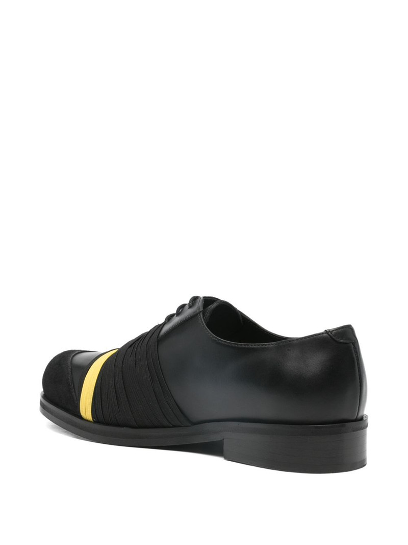 elastic-detail biker derby shoes 3