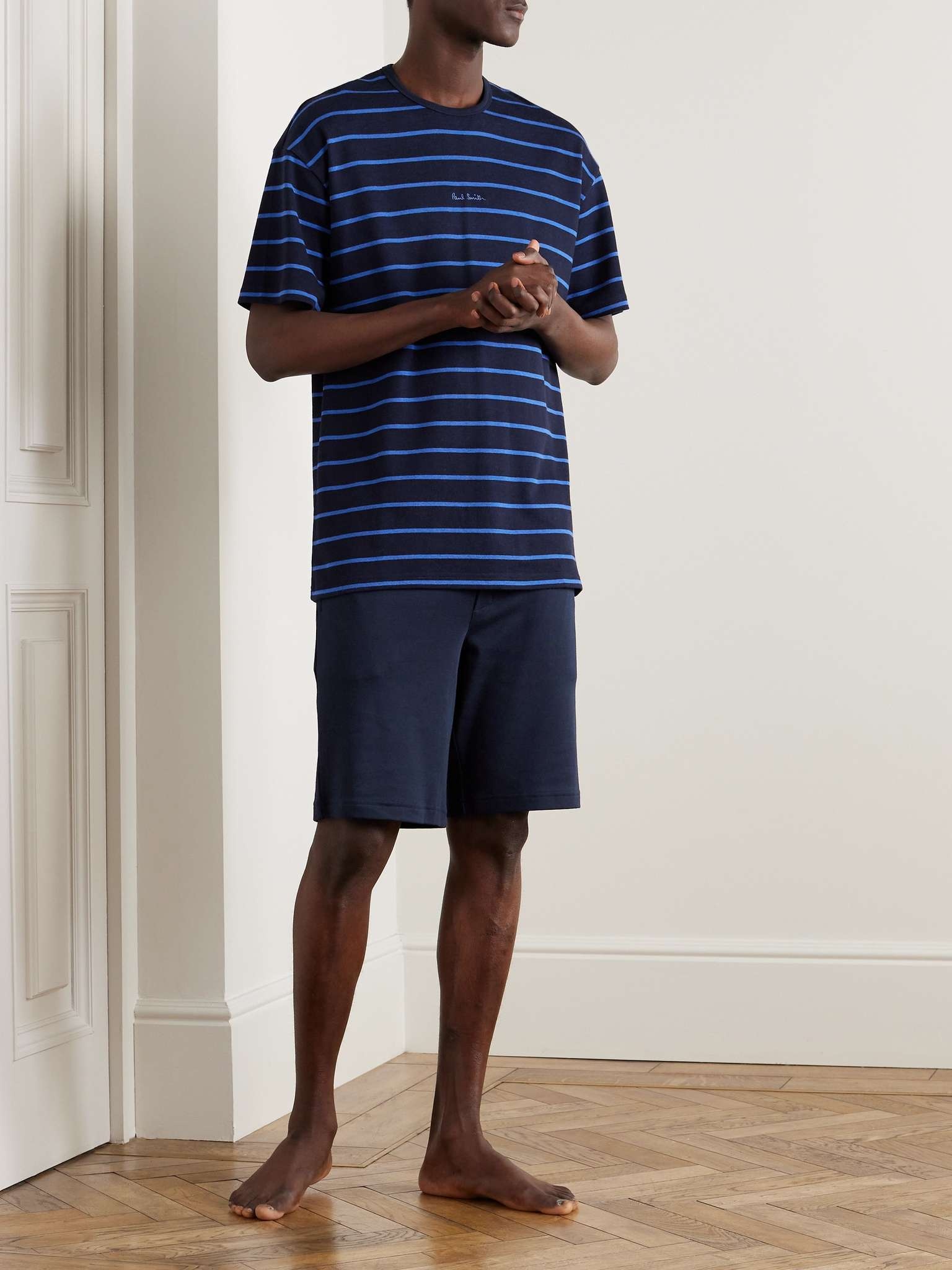 Straight-Leg Cotton and Modal-Blend Jersey Pyjama Shorts - 2