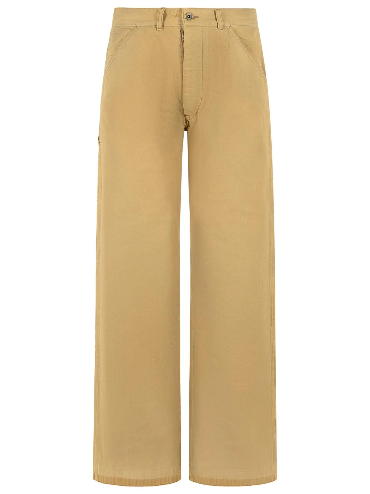 Maison Margiela Beige Cotton Jeans Women - 1