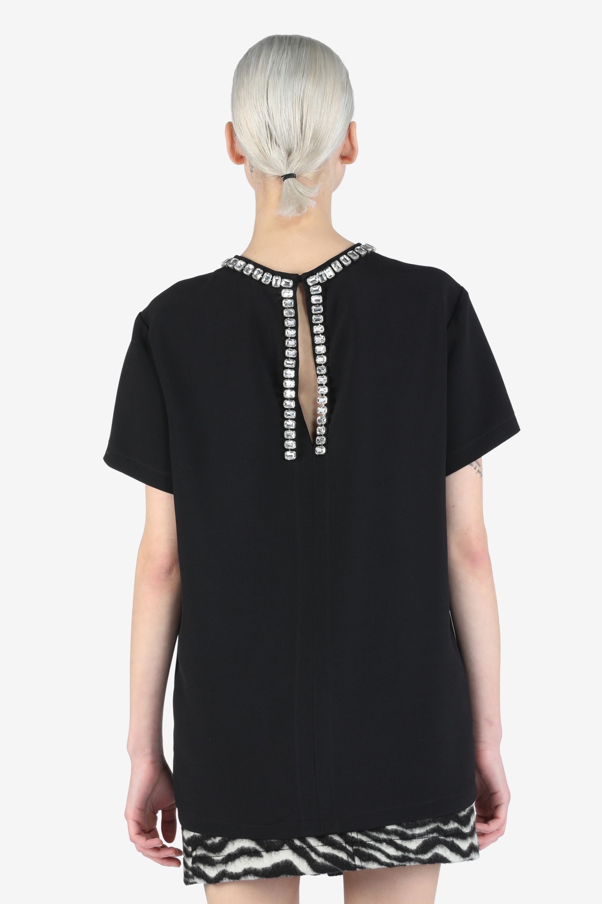 CRYSTAL-EMBELLISHED T-SHIRT - 2