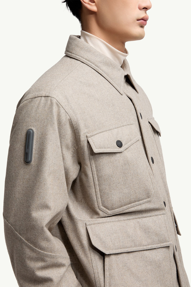Antuco Wool Down Shirt Jacket 8
