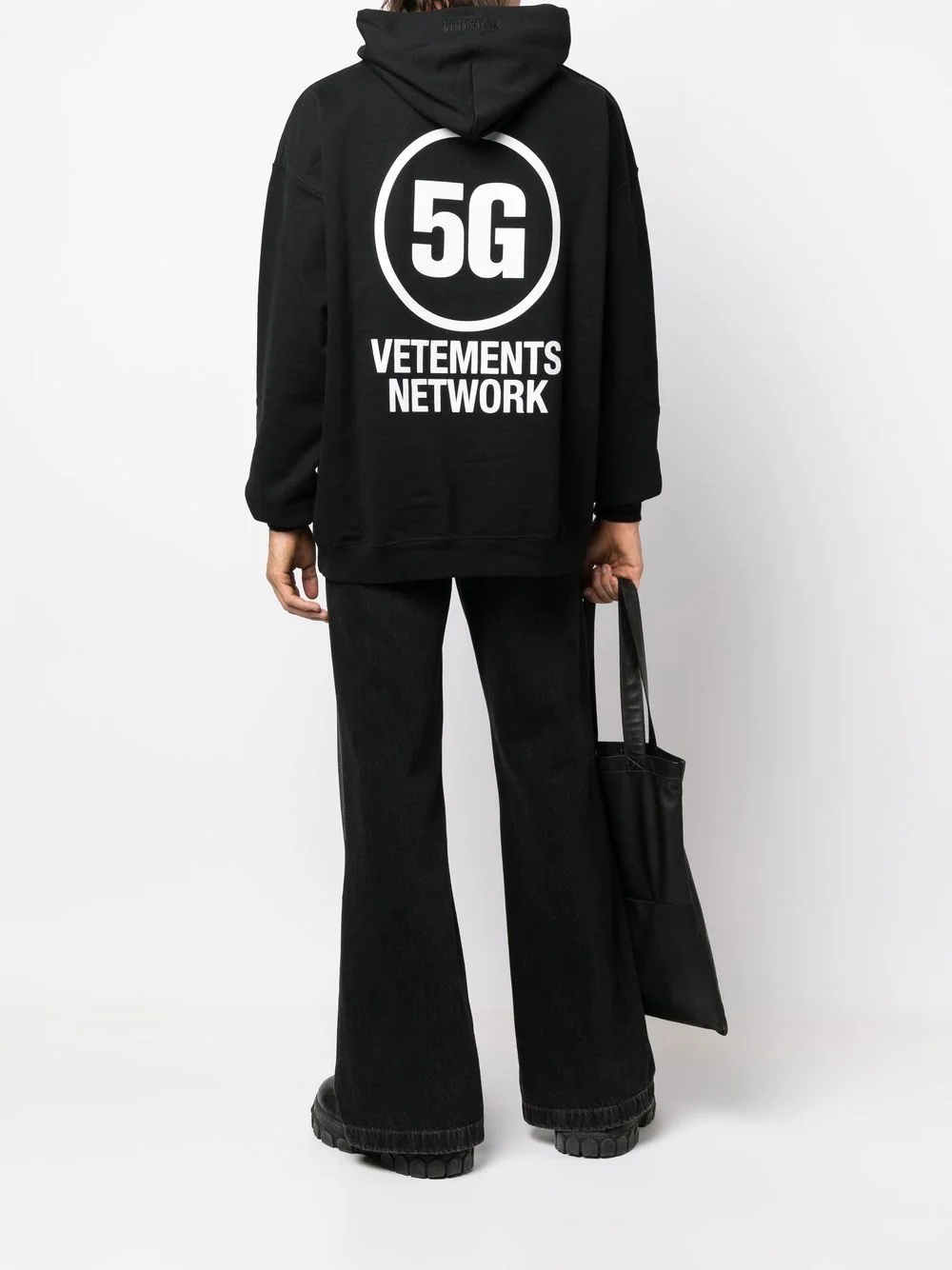 'Vetements Network' drawstring hoodie - 2