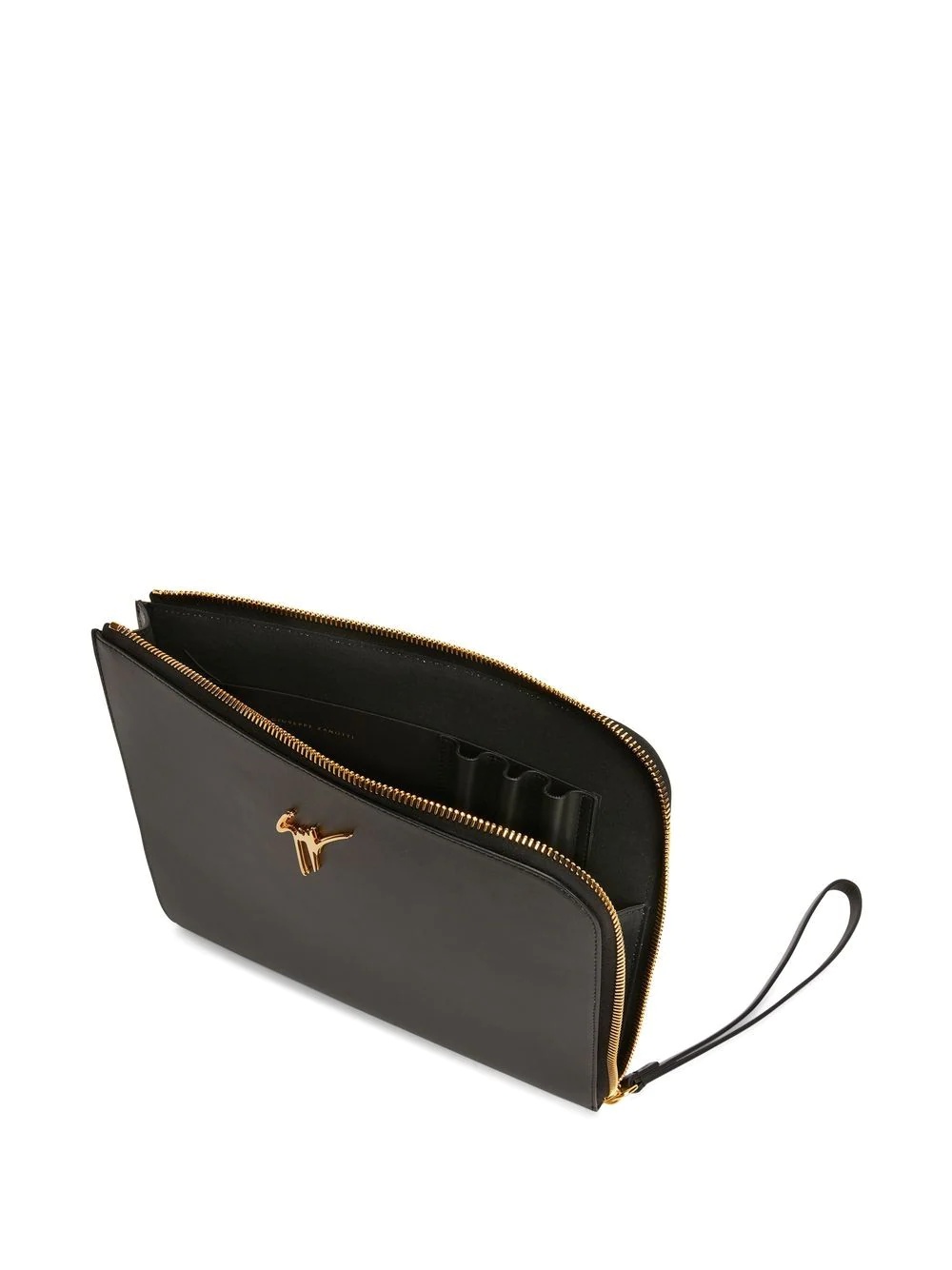 Fabian leather clutch bag - 5