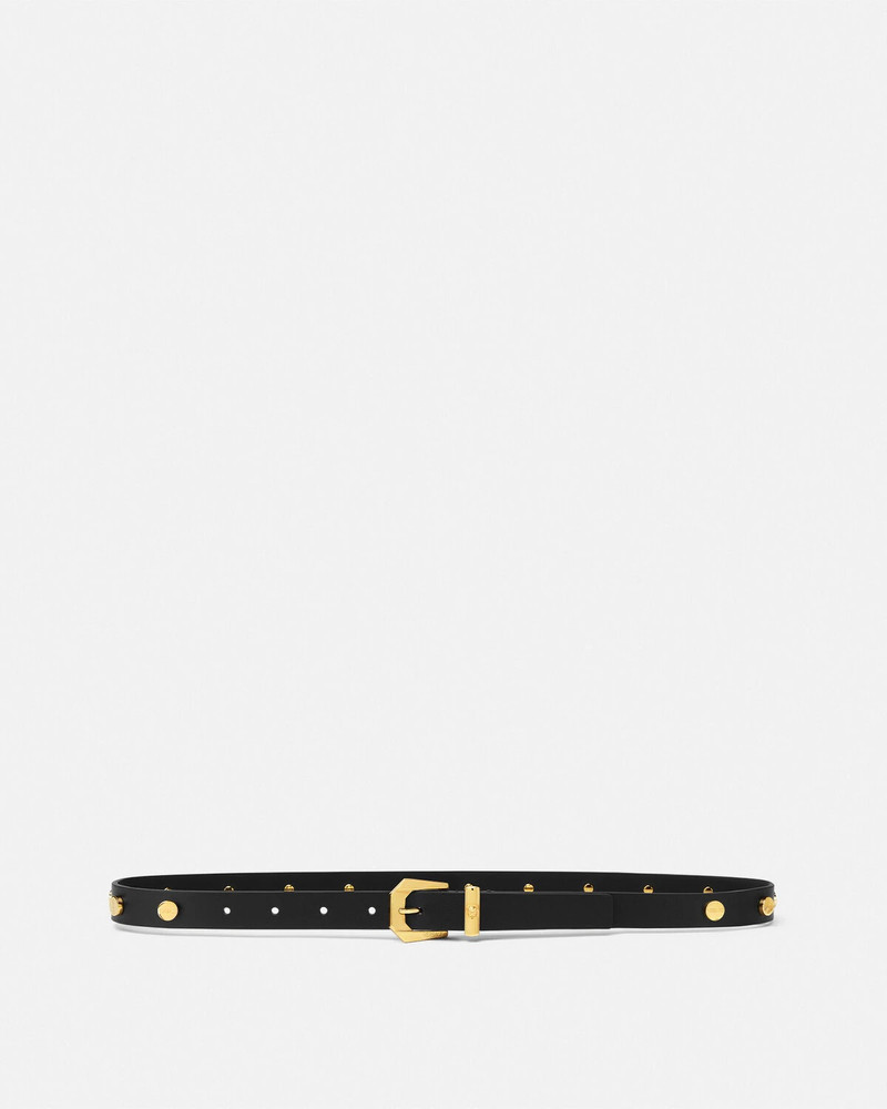 Medusa Heritage Leather Belt 0.8" 1