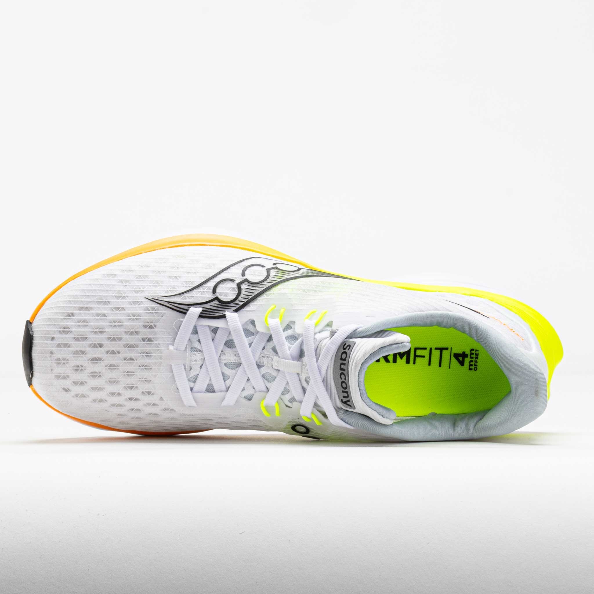 Saucony Kinvara 16 Men's White/Citron - 3