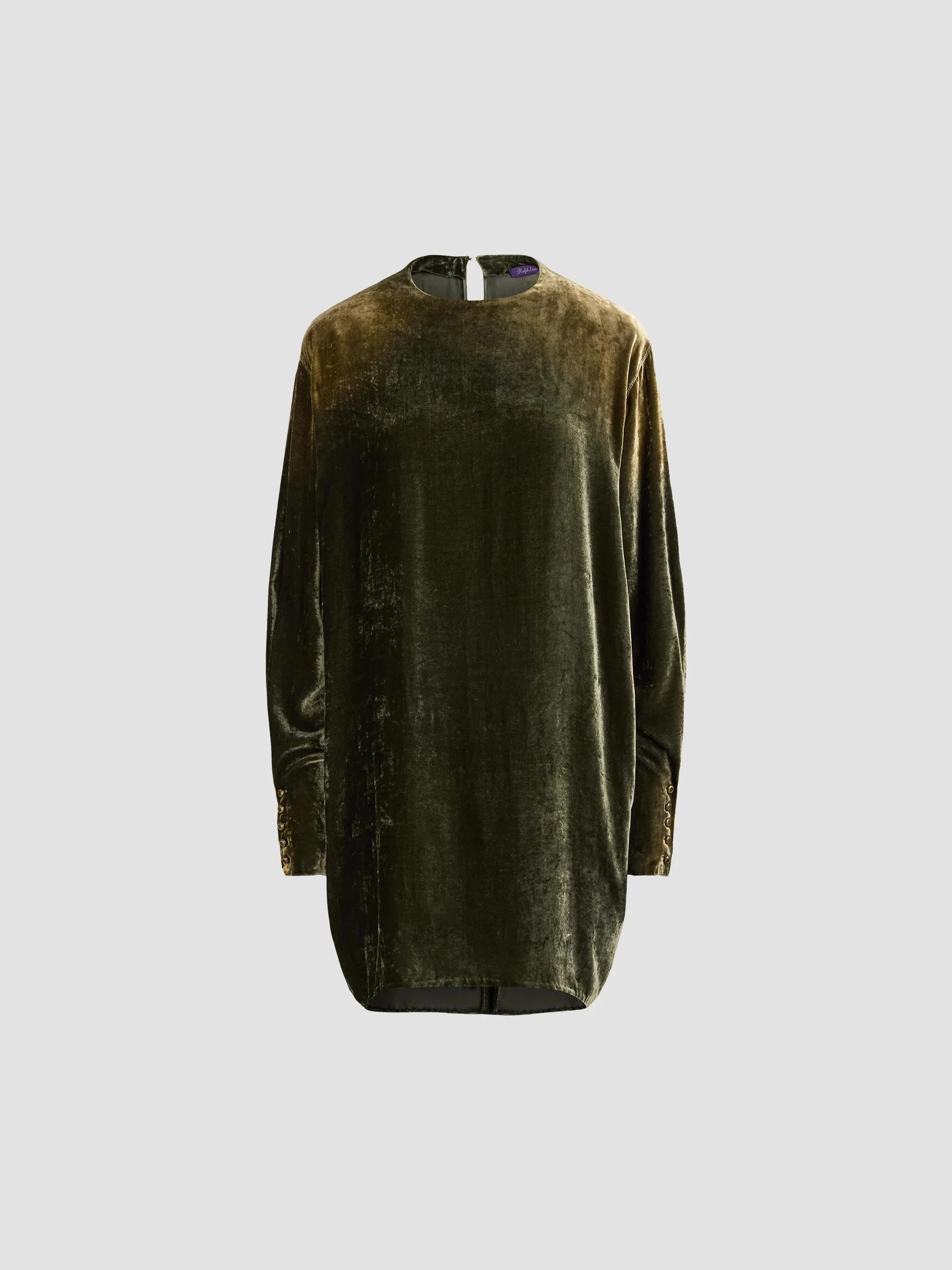 Women's Tessy Velvet Mini Dress - Fern - 1
