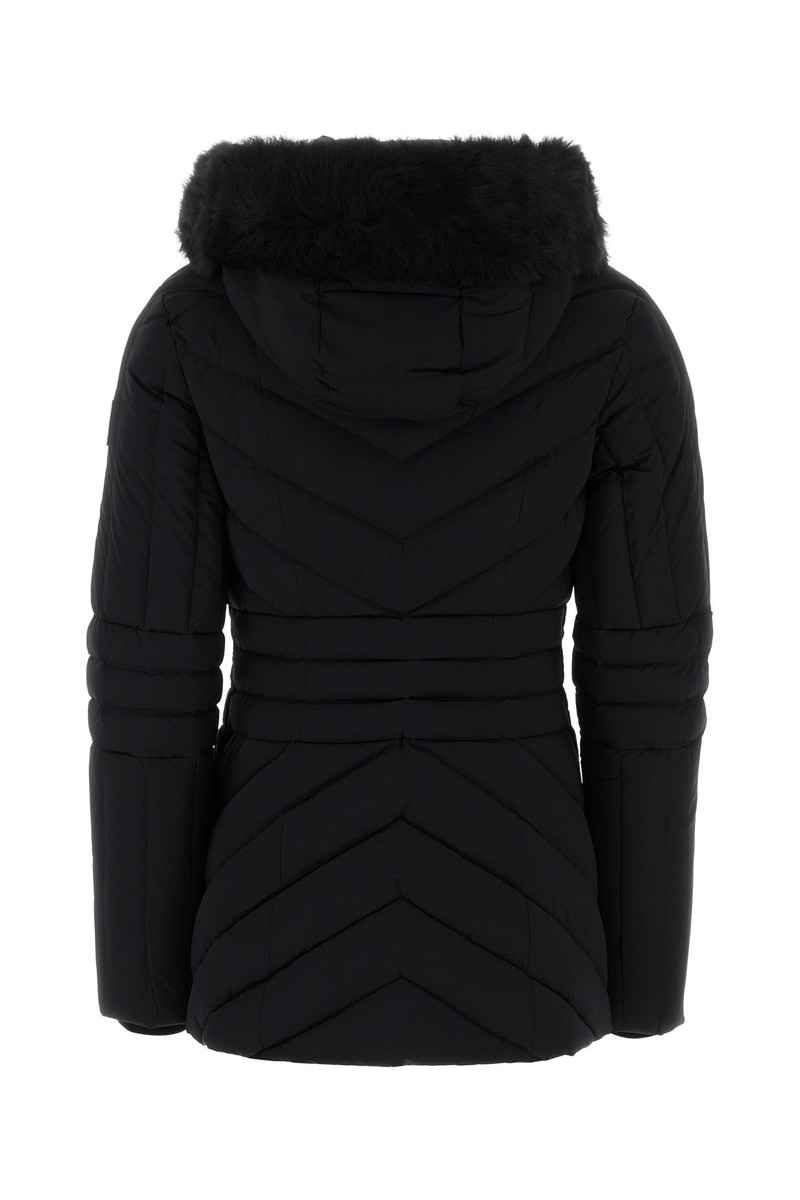 MACKAGE Black stretch nylon Nadia down jacket outlook