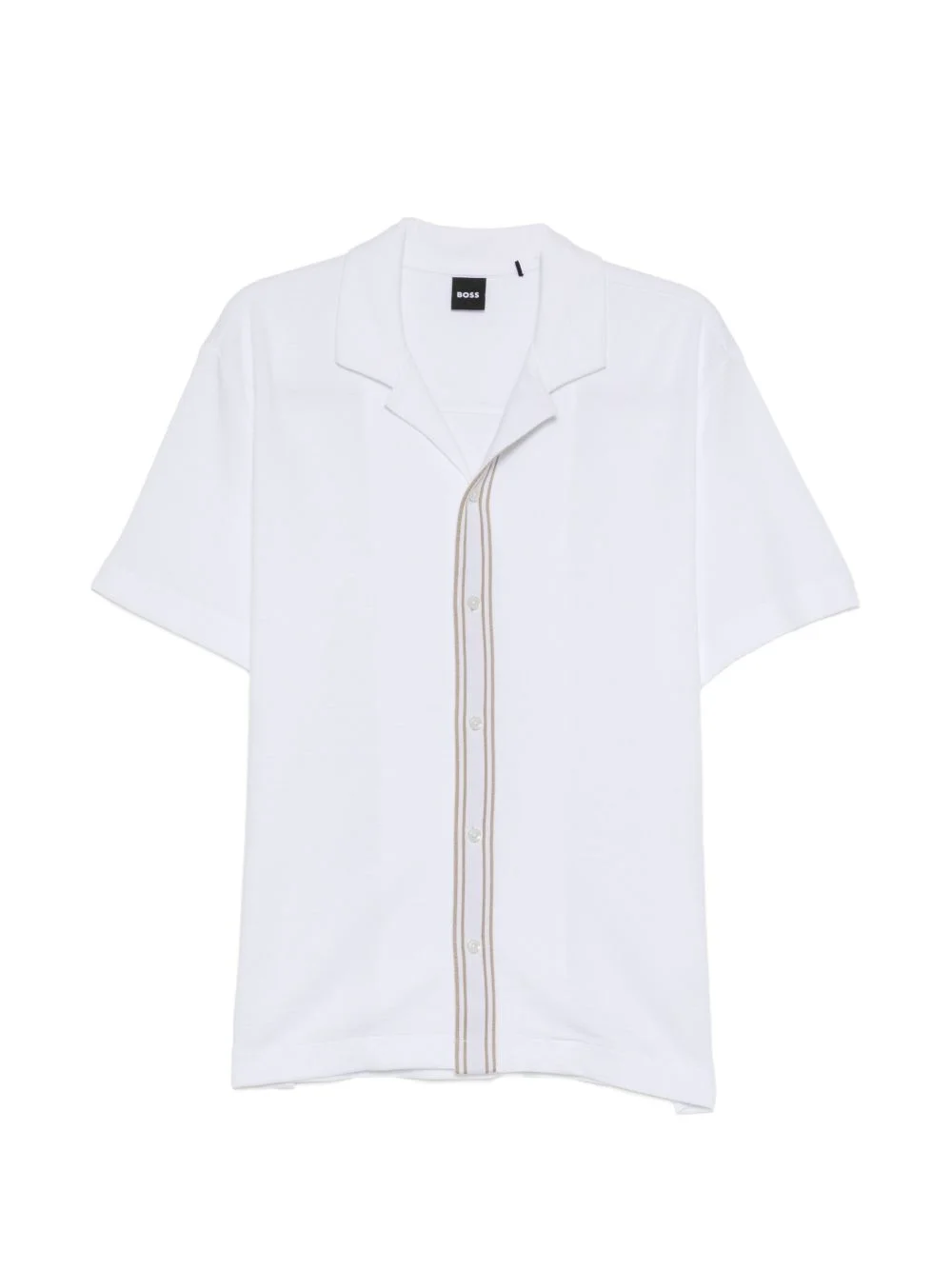 knitted button shirt - 1