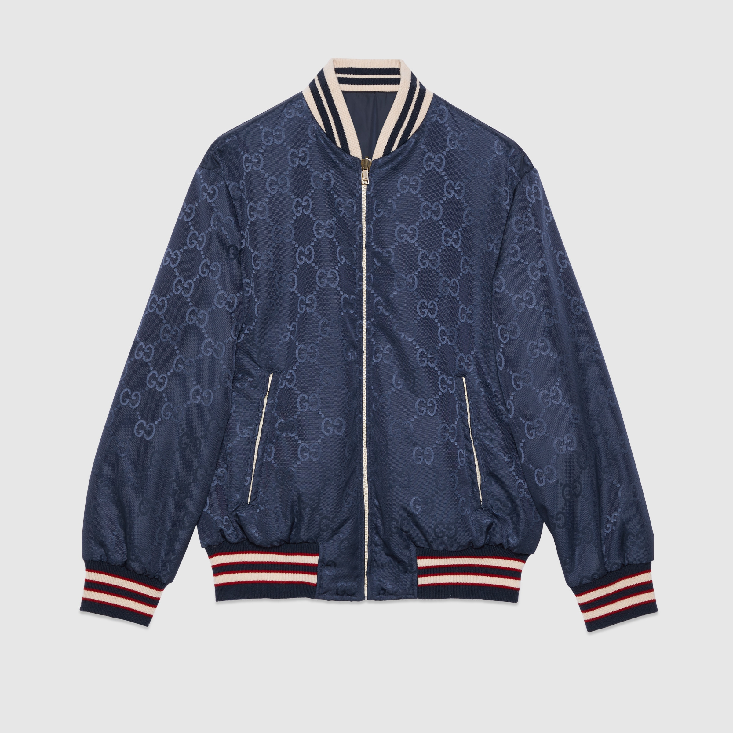 Reversible nylon canvas jacket - 8