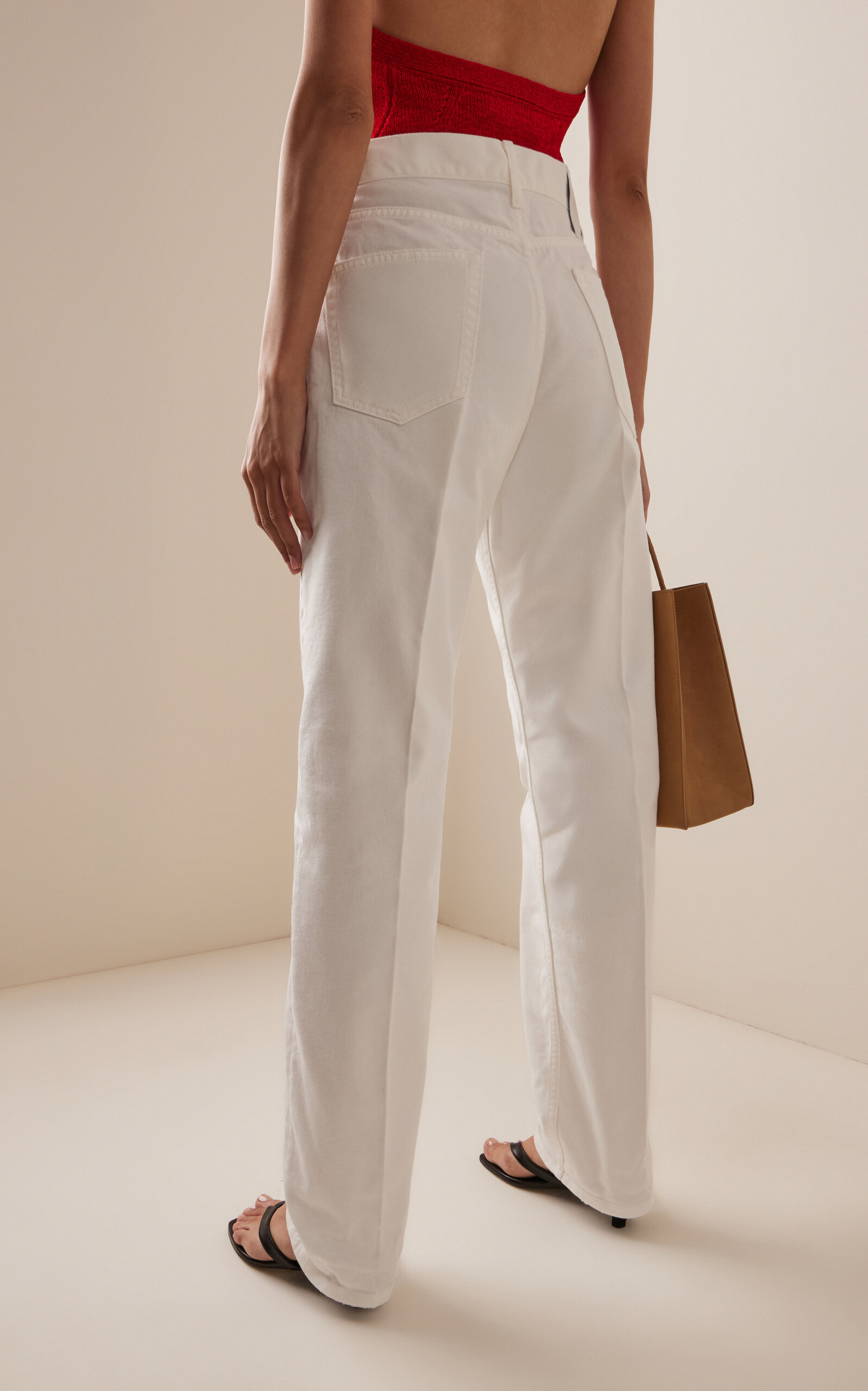 Naomi Rigid Boyfriend Jeans white - 4