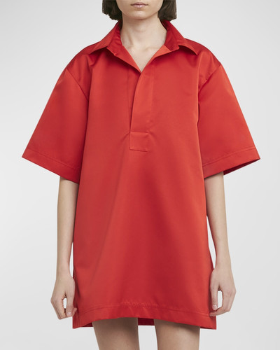 Plan C Short-Sleeve Shift Mini Shirtdress outlook