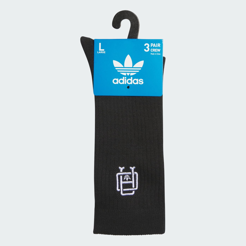 Originals Collegiate Crest 3-Pack Crew Socks 3