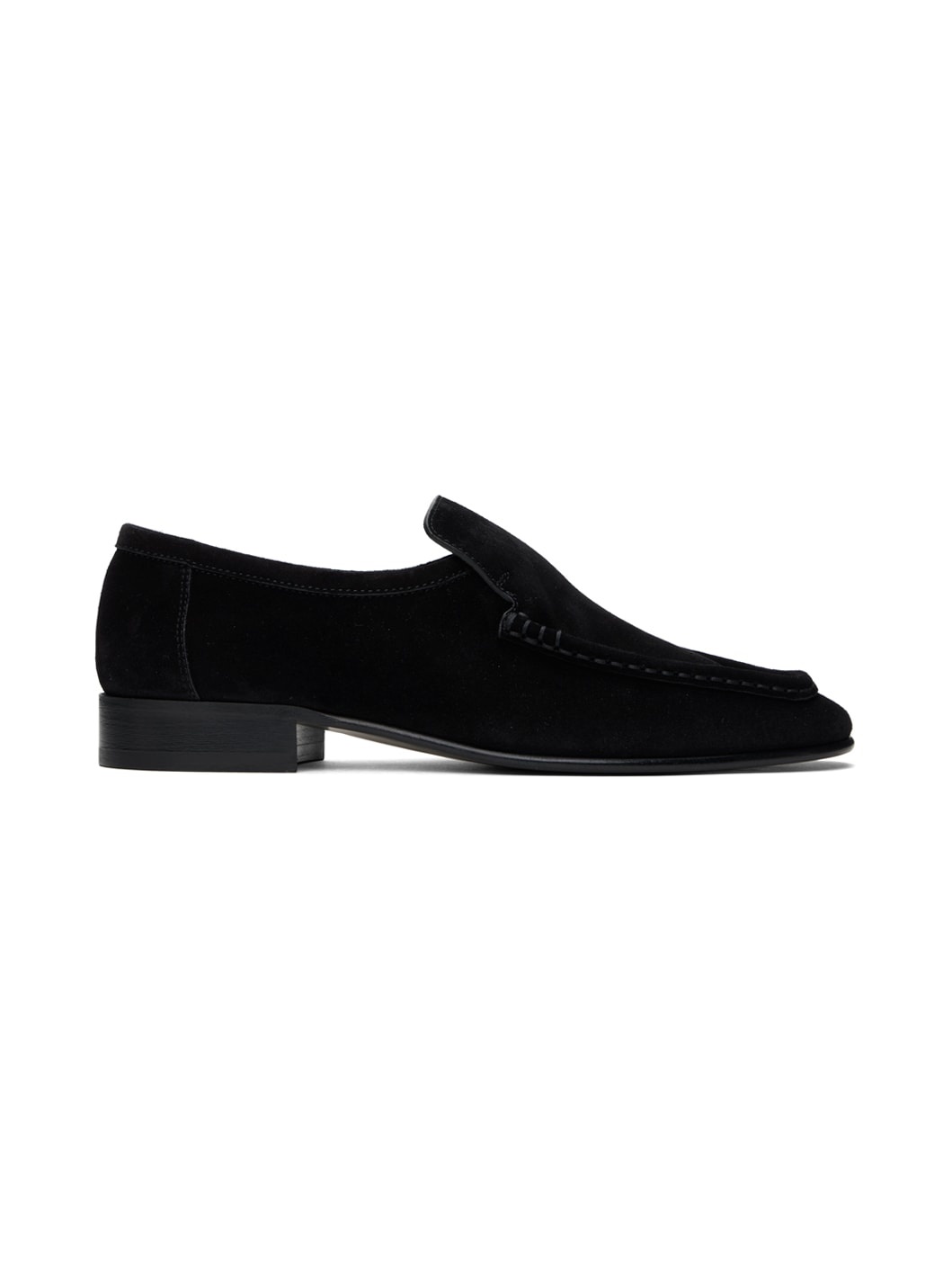 Black New Soft Loafers - 1