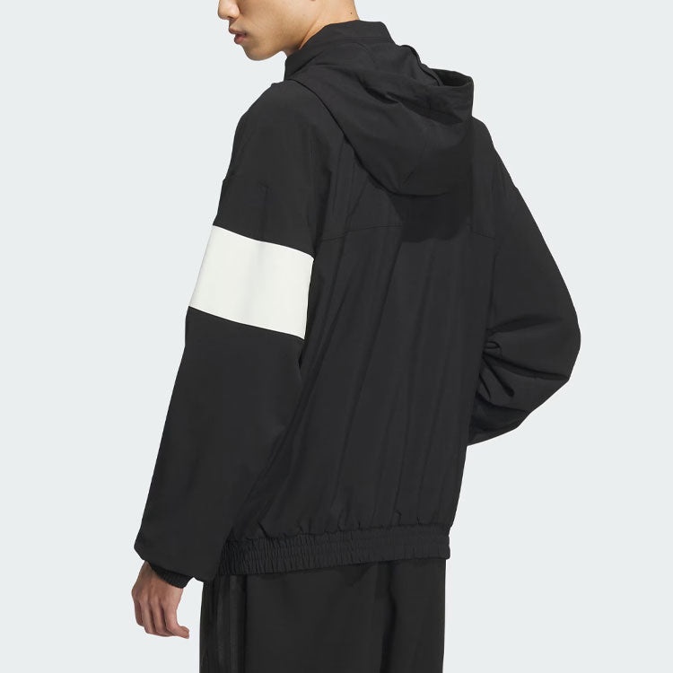 adidas Originals Rifta Windbreaker Jackets 'Black White' IU4793 - 3