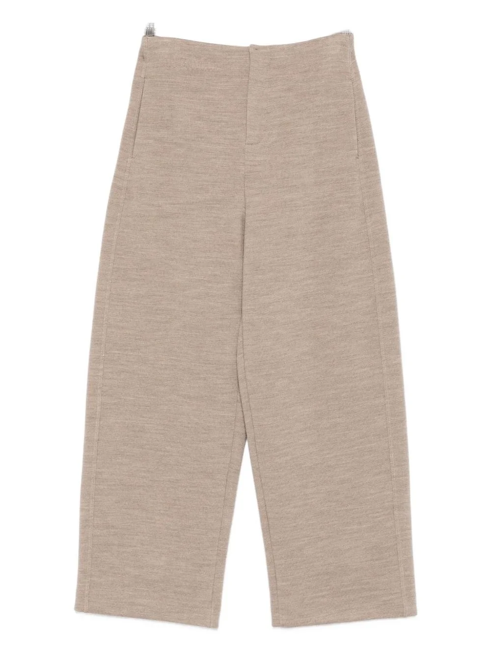 Wool and cotton trousers - 1
