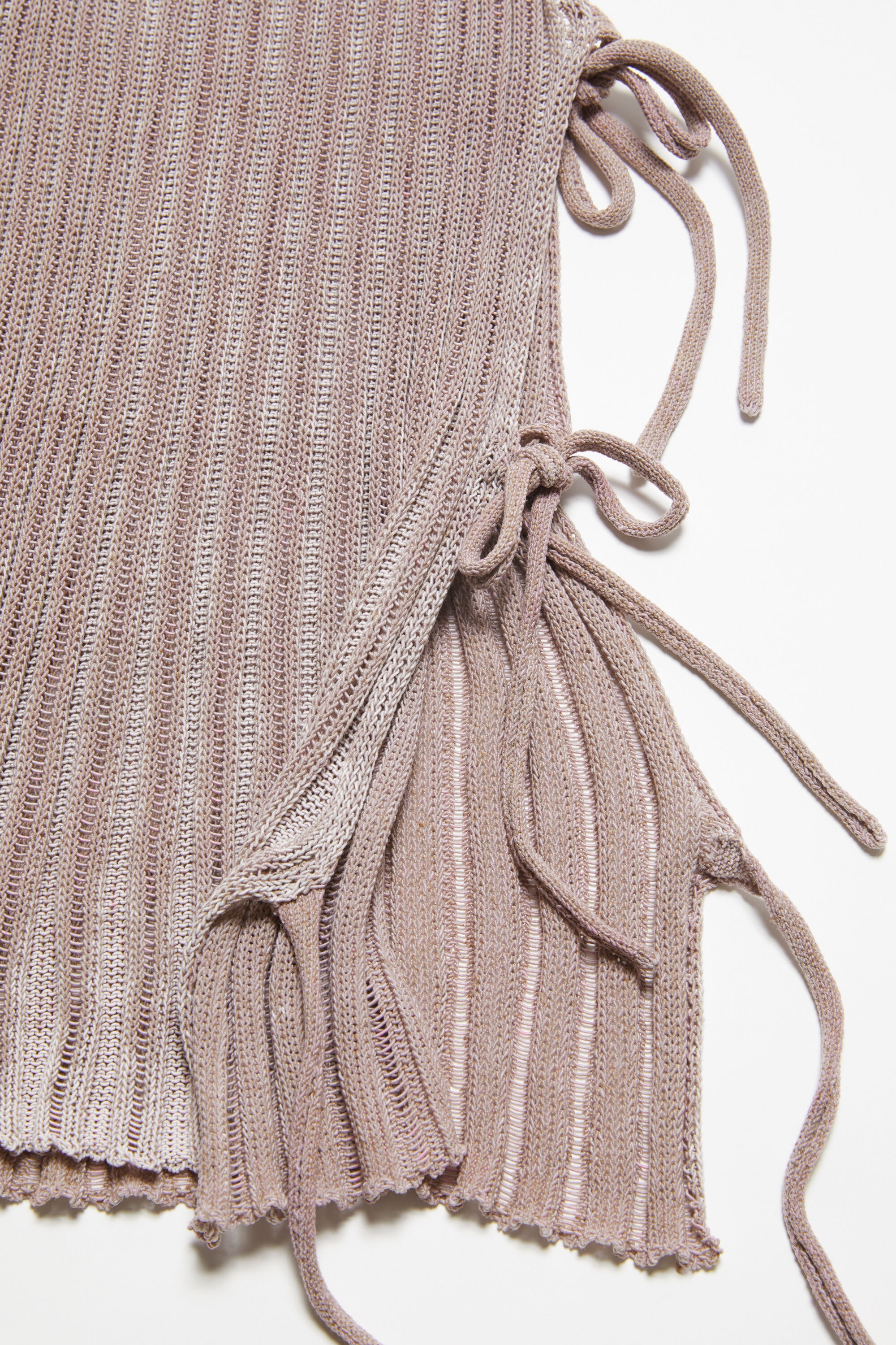 Knit midi skirt - Dusty pink - 6