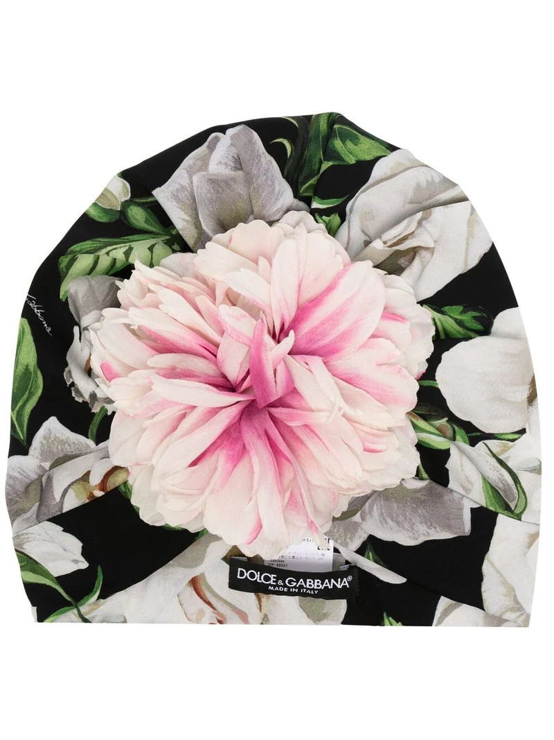 floral-print hat 1