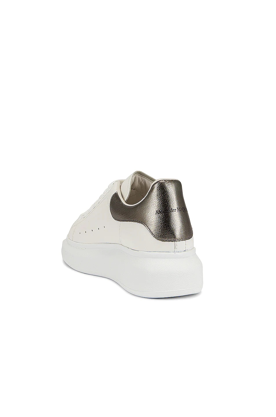 Leather Platform Sneakers - 3
