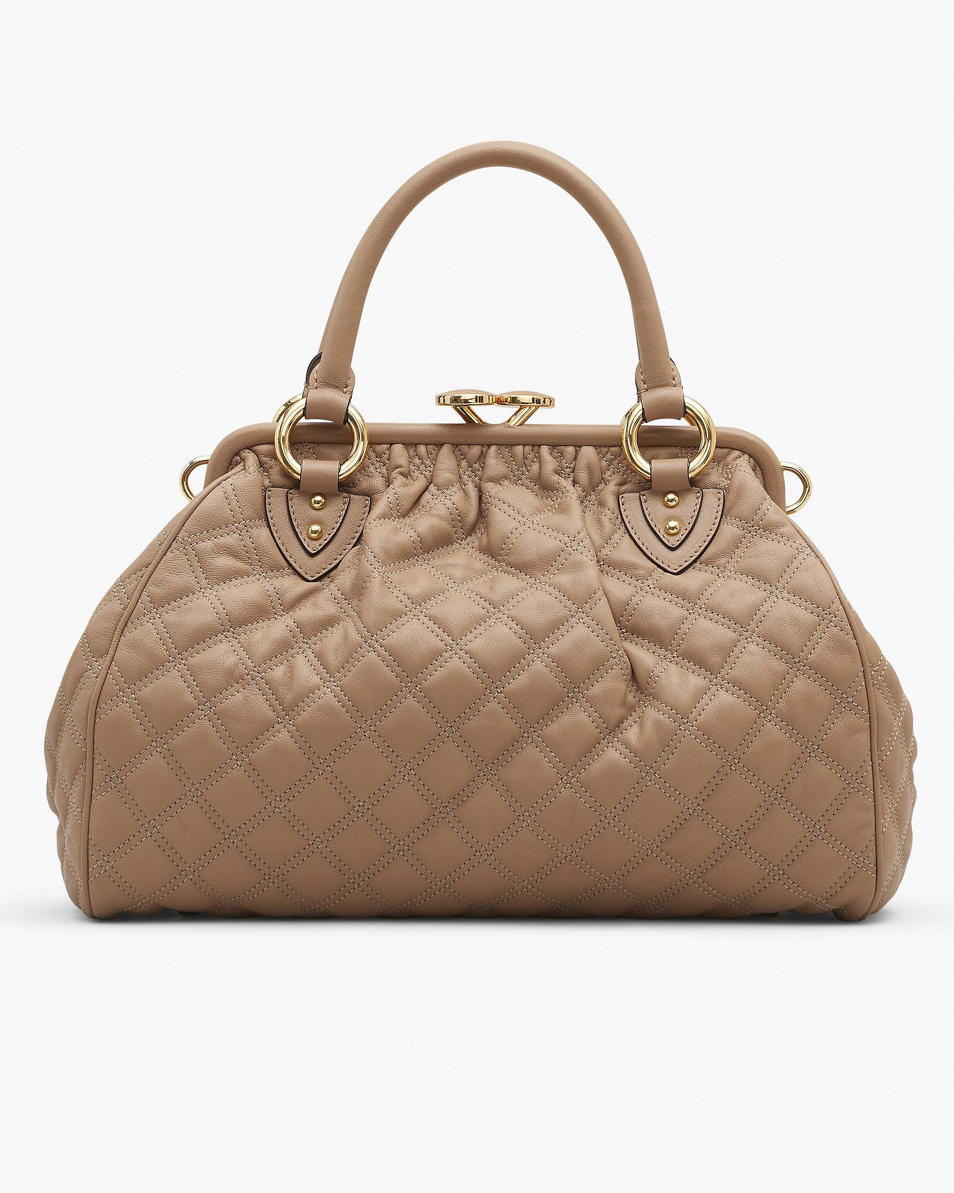 RE-EDITION QUILTED LEATHER STAM BAG - 4