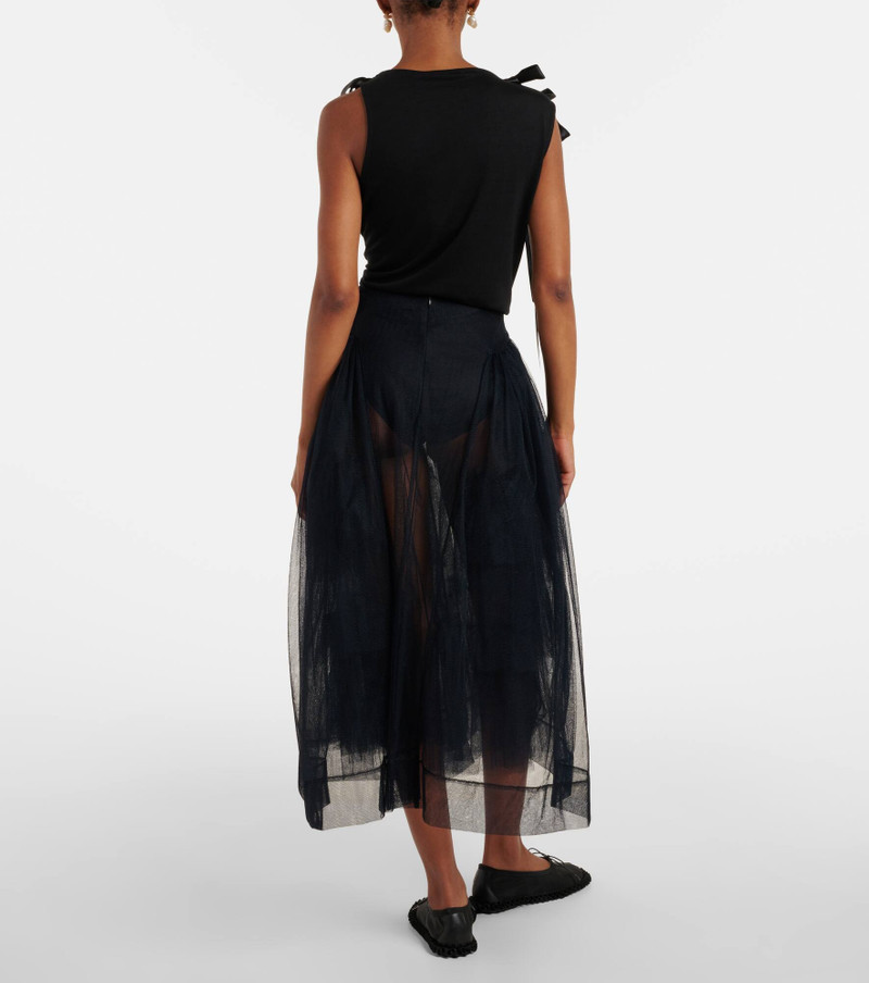 Tulle midi skirt 3