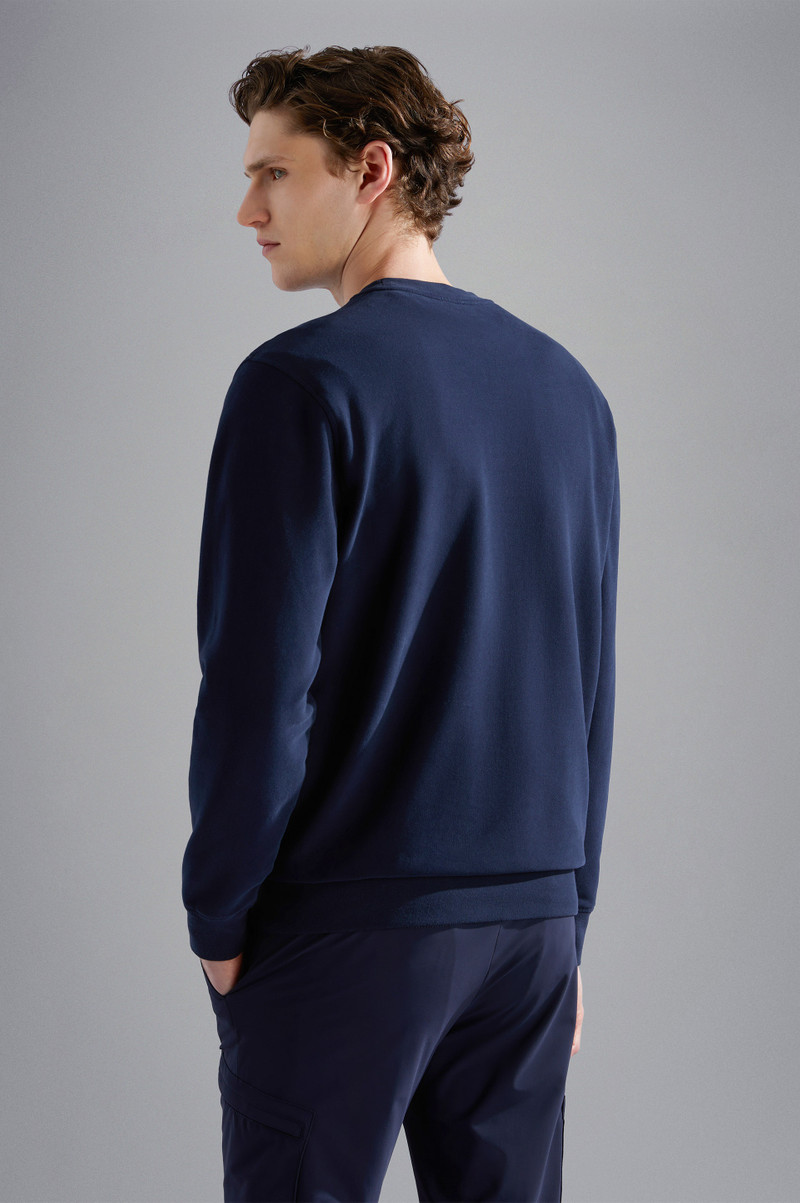 COTTON SWEATSHIRT WITH PRINTED 3
