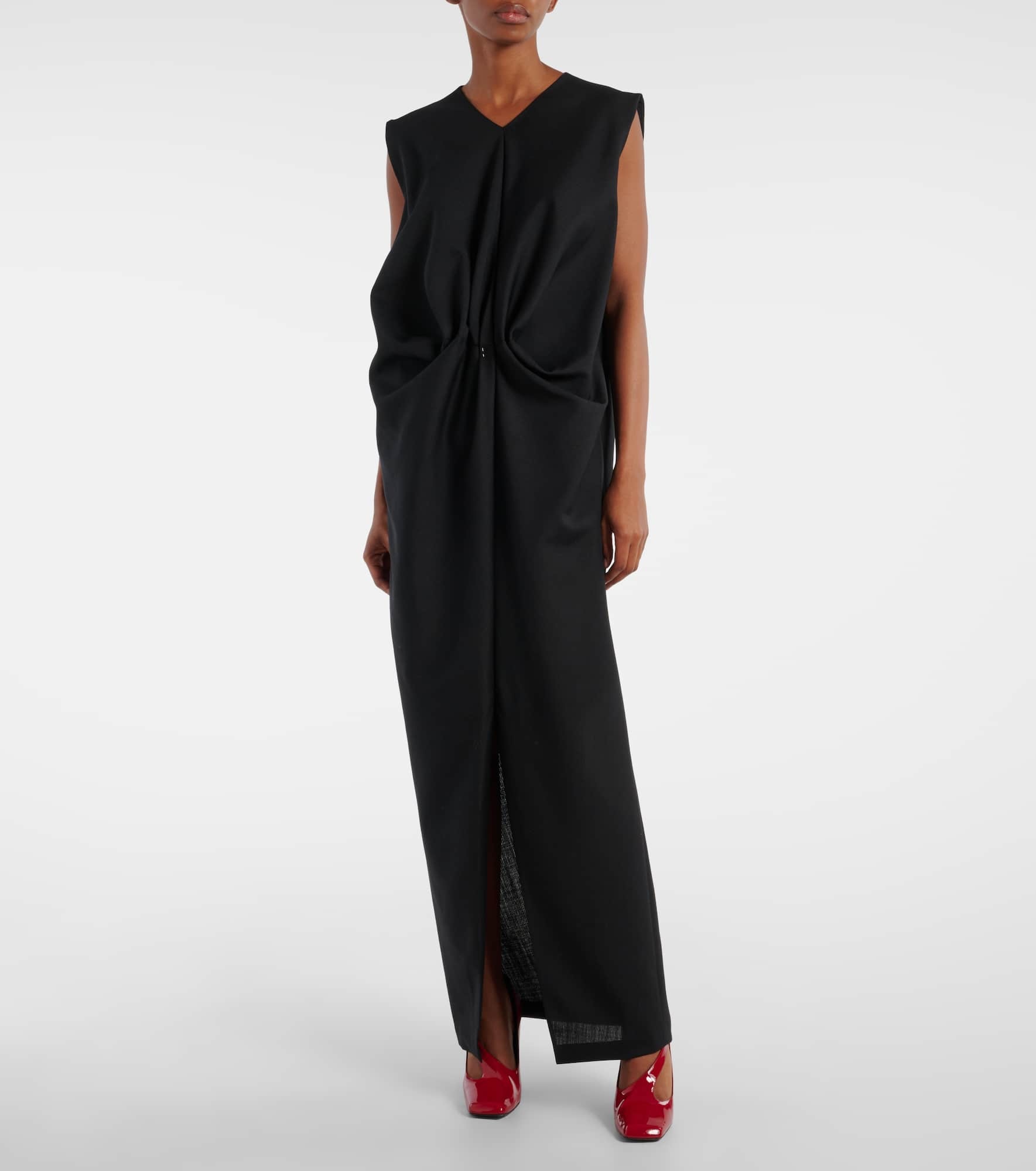 Niel wool and mohair maxi dress - 2