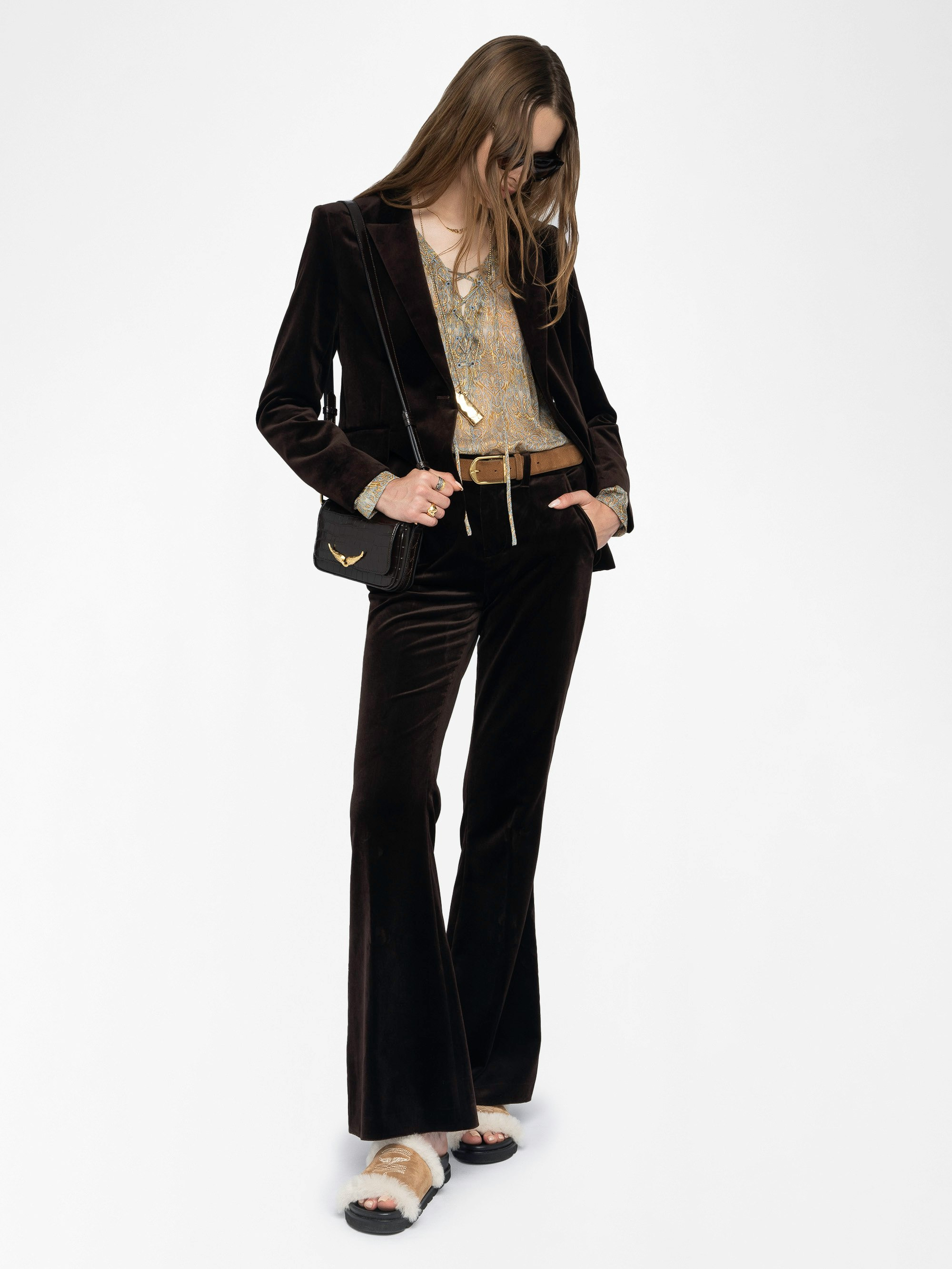 Prevy Velvet Pants - 4