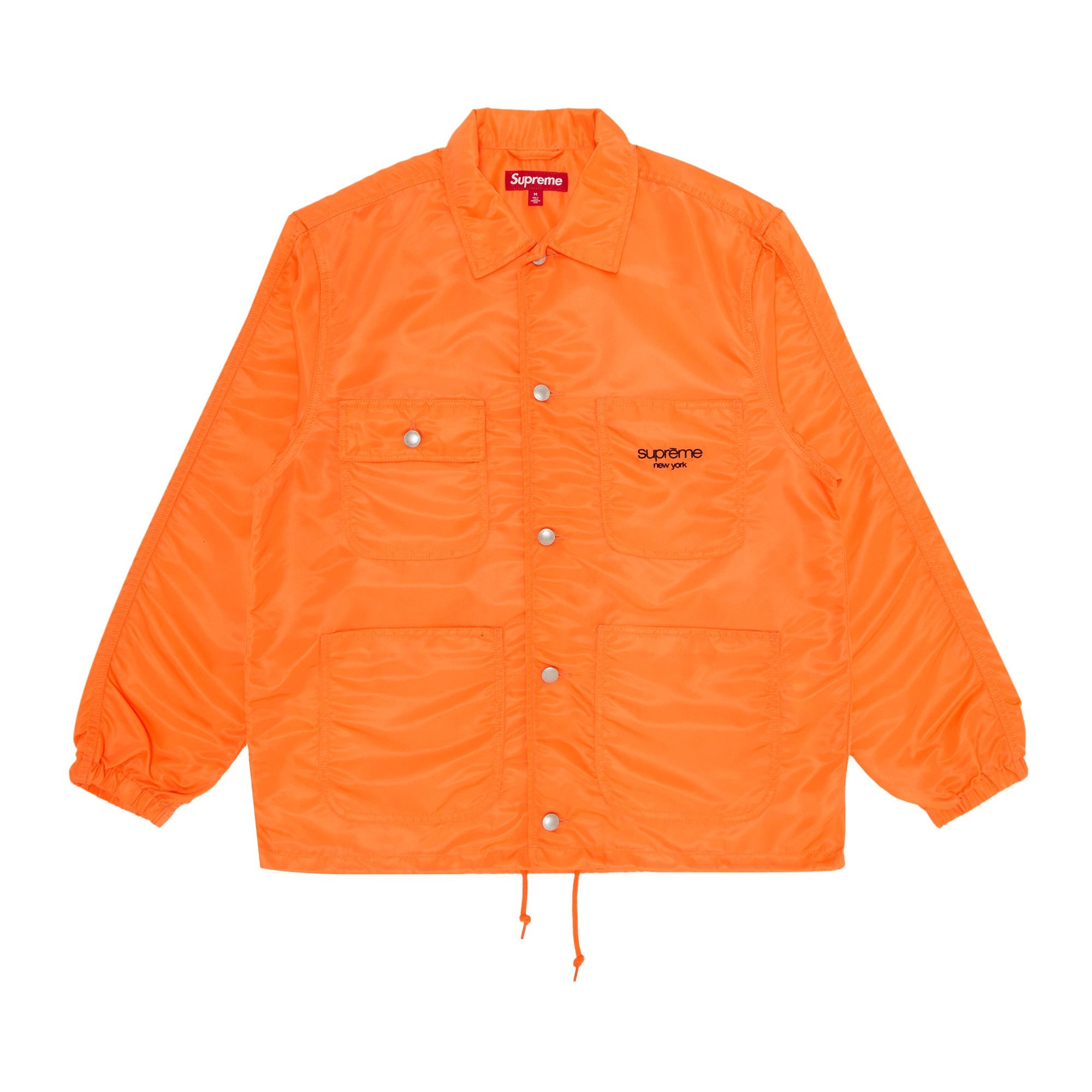 Supreme Nylon Chore Coat 'Orange' - 1