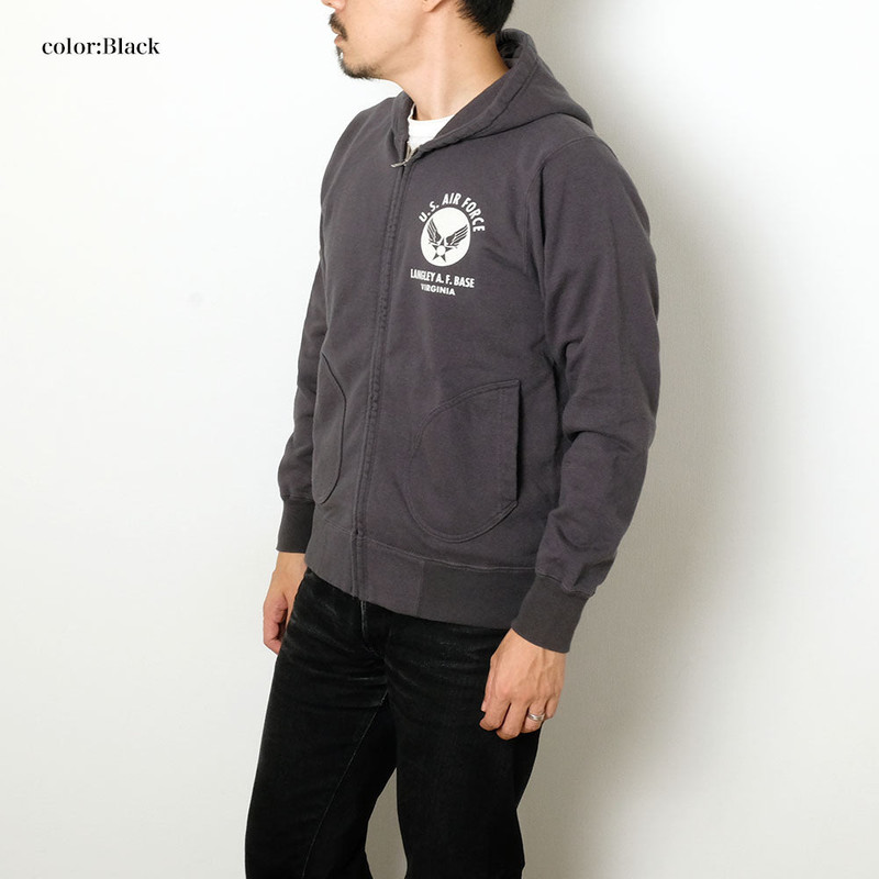 FULL ZIP SWEAT PARKA - U.S. AIR FORCE - BR65599 11